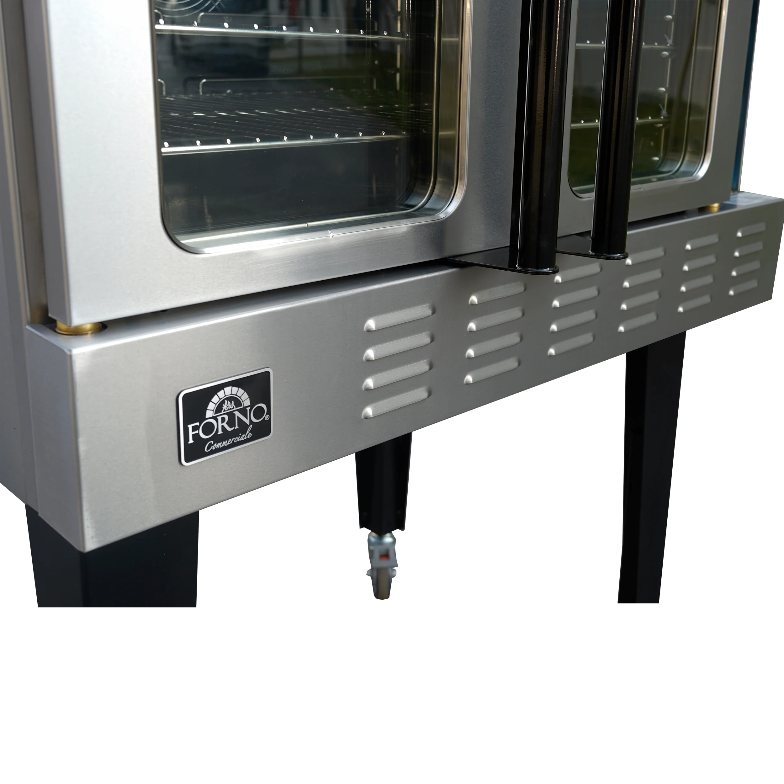 Forno Commerciale Convection Gas Oven, 3 burners 54,000 BTU, 150–500°F, stainless steel, NG/LP convertible - Image 4