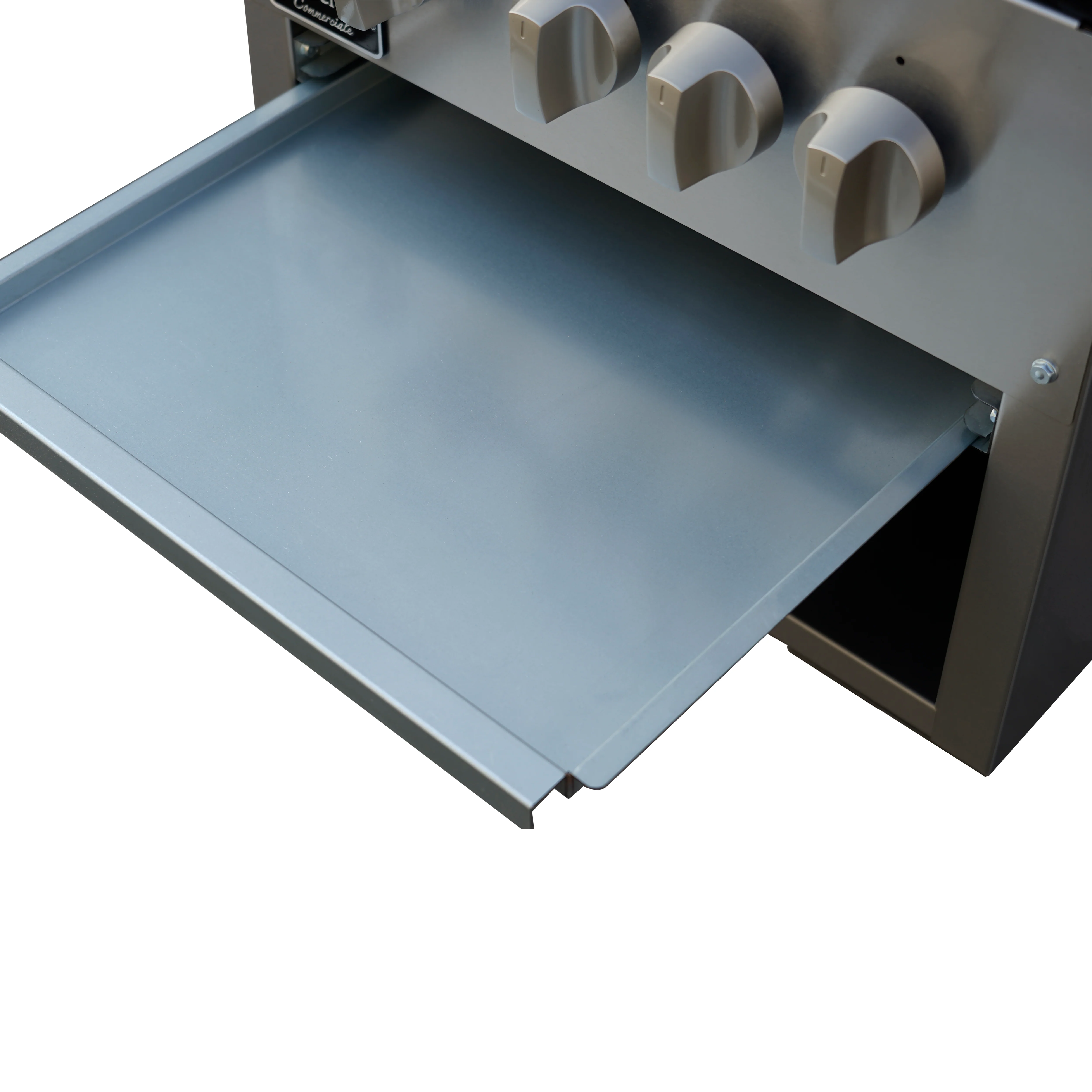 Forno Commerciale gas stock pot range, 2 powerful 3-ring burners, 160,000 BTU, durable stainless steel, heavy-duty cast iron grates - Image 8