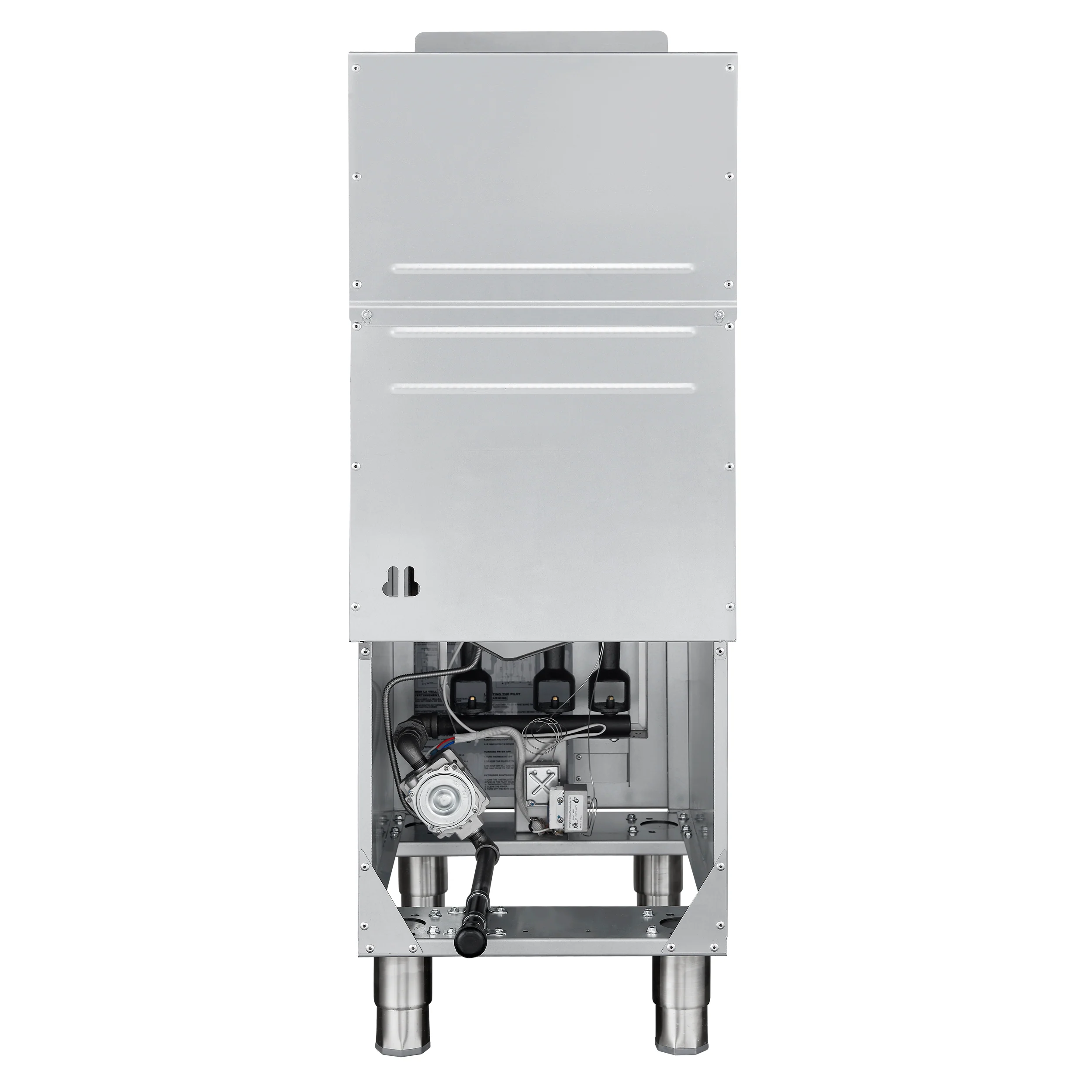 Forno Commerciale Propane Gas Deep Fryer, 4 Burners 120,000 BTU, 50 lbs Oil Capacity, Millivolt Control - Image 6