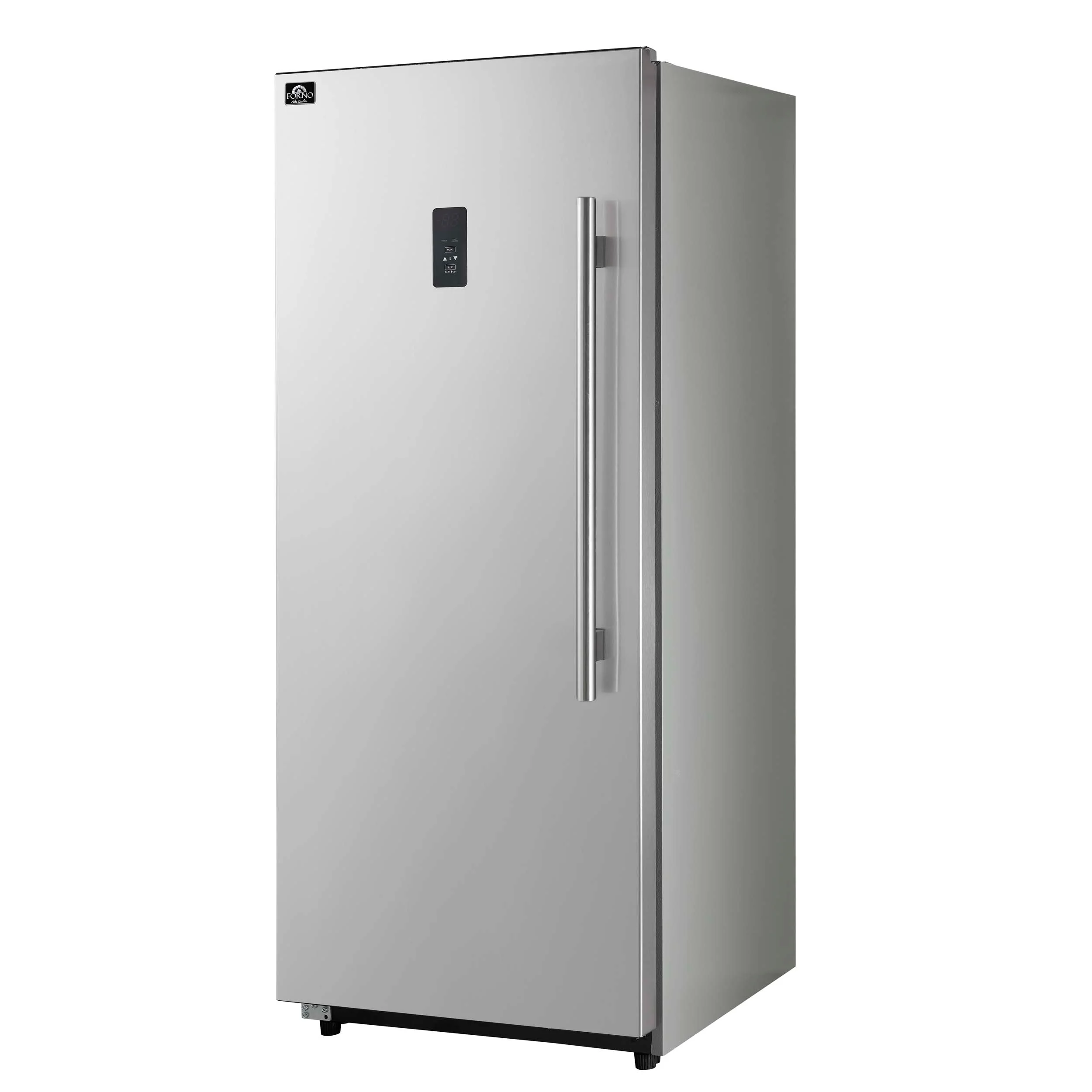 Forno Fortezza 28 Inch Left-Swing Freezer, Stainless Steel with Automatic Ice Maker - Image 2