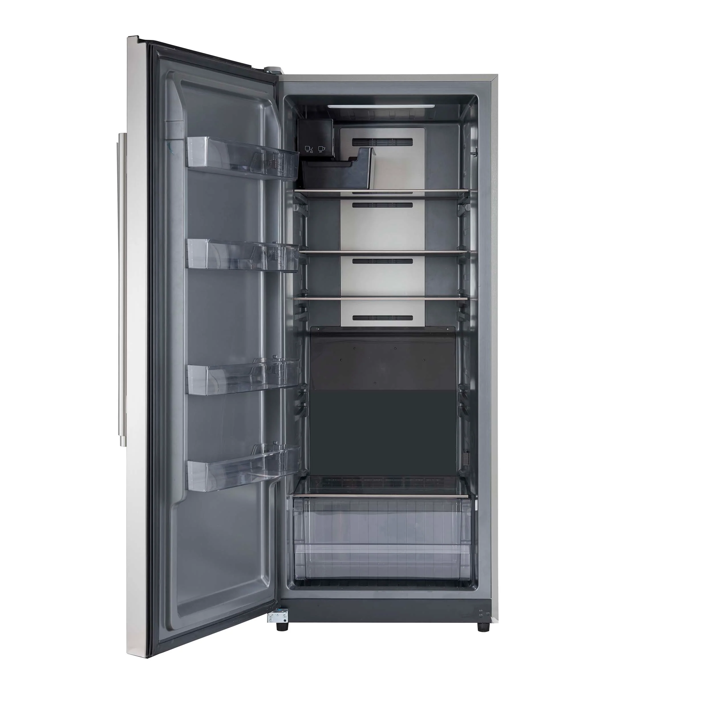Forno Fortezza 28 Inch Left-Swing Freezer, Stainless Steel with Automatic Ice Maker - Image 5