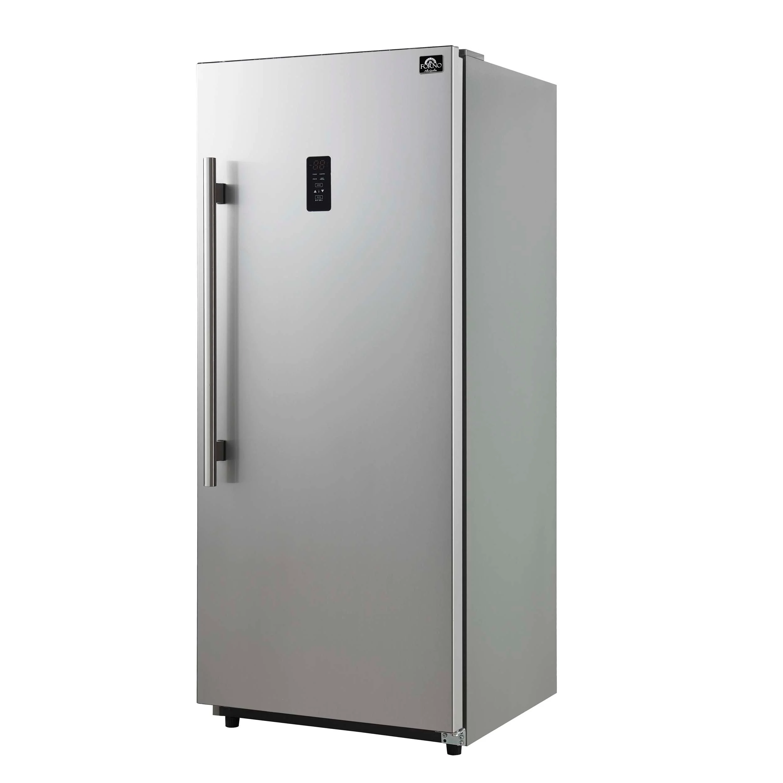 Forno Fortezza 28 Inch Right-Swing Convertible Refrigerator/Freezer, Stainless Steel, Total No Frost - Image 3
