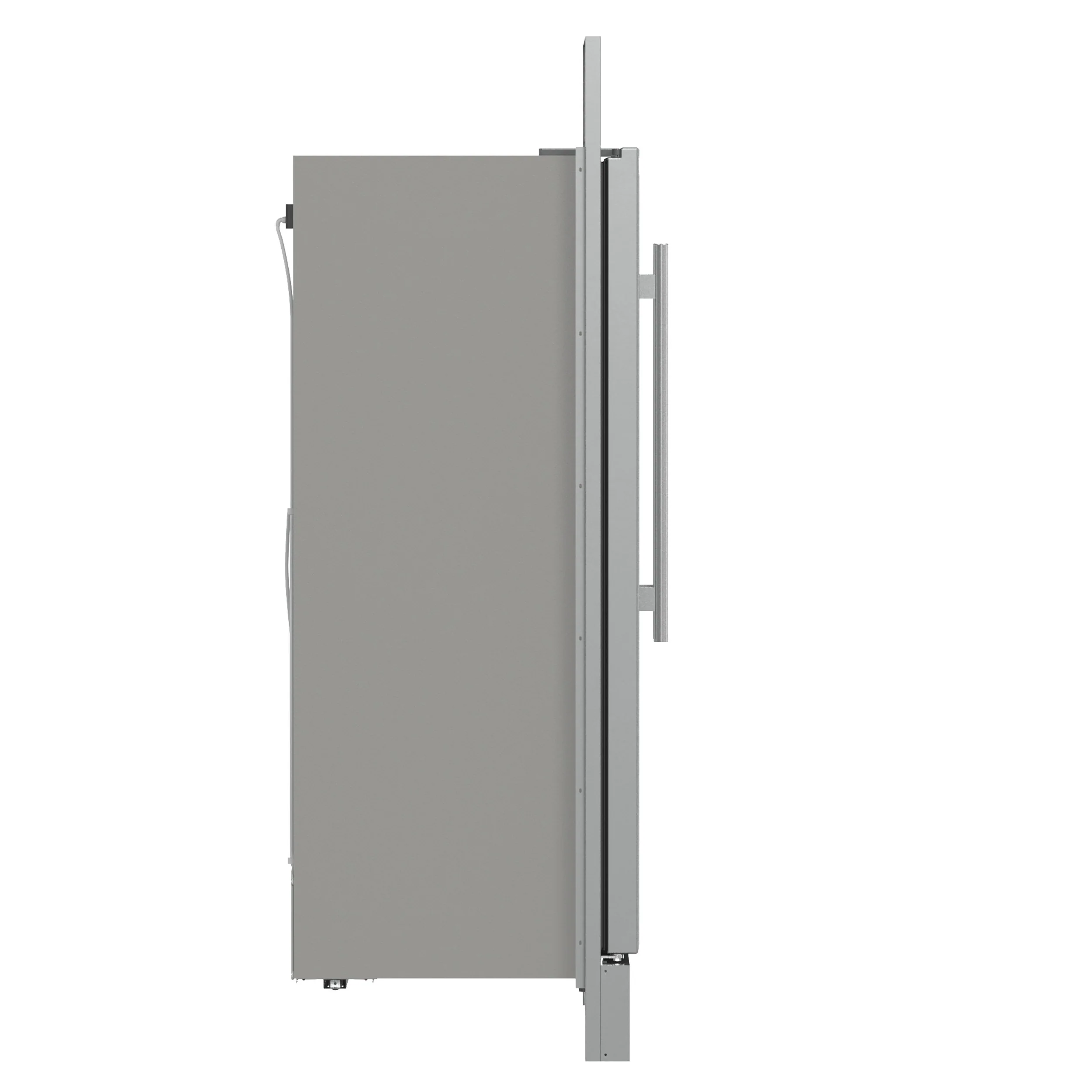 Forno Fortezza 60 Inch Convertible Refrigerator/Freezer with Trim Grill, Stainless Steel, Total No Frost, with Automatic Ice Maker - Image 5