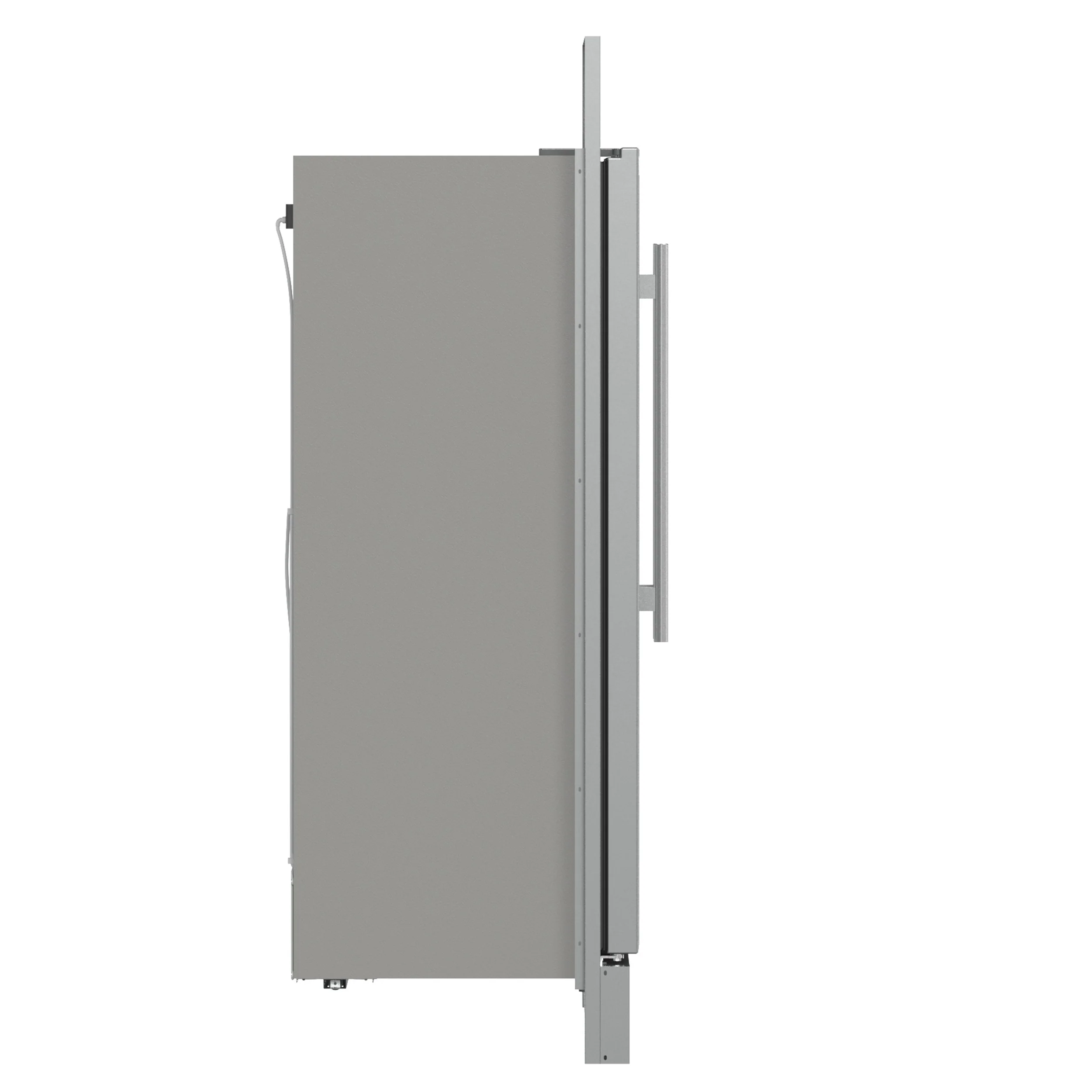 Forno Fortezza 60 Inch Convertible Refrigerator/Freezer with Modern Trim Kit, Stainless Steel, Total No Frost, with Automatic Ice Maker - Image 5