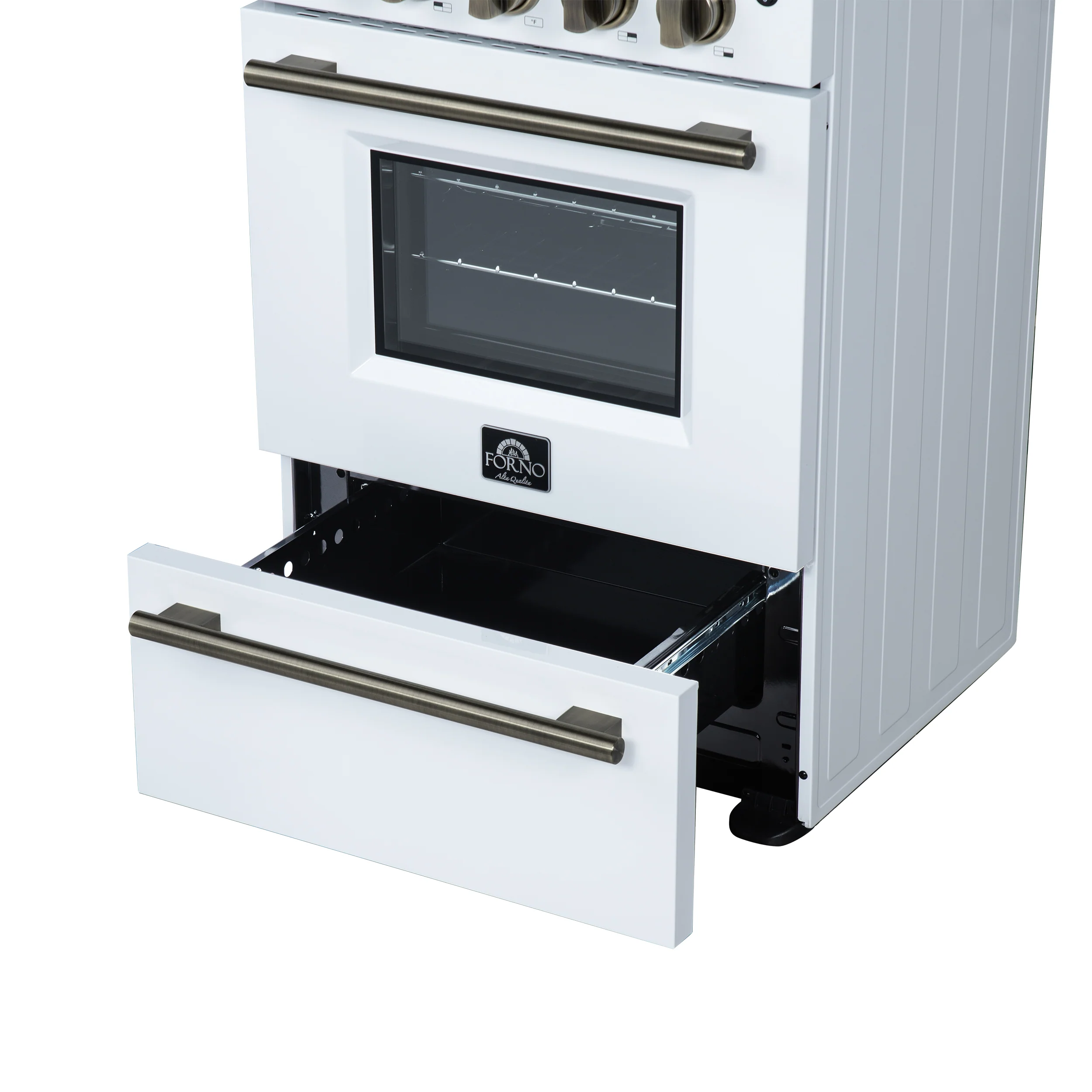Forno Loiano 24 Inch Freestanding Electric Range in White - Image 20