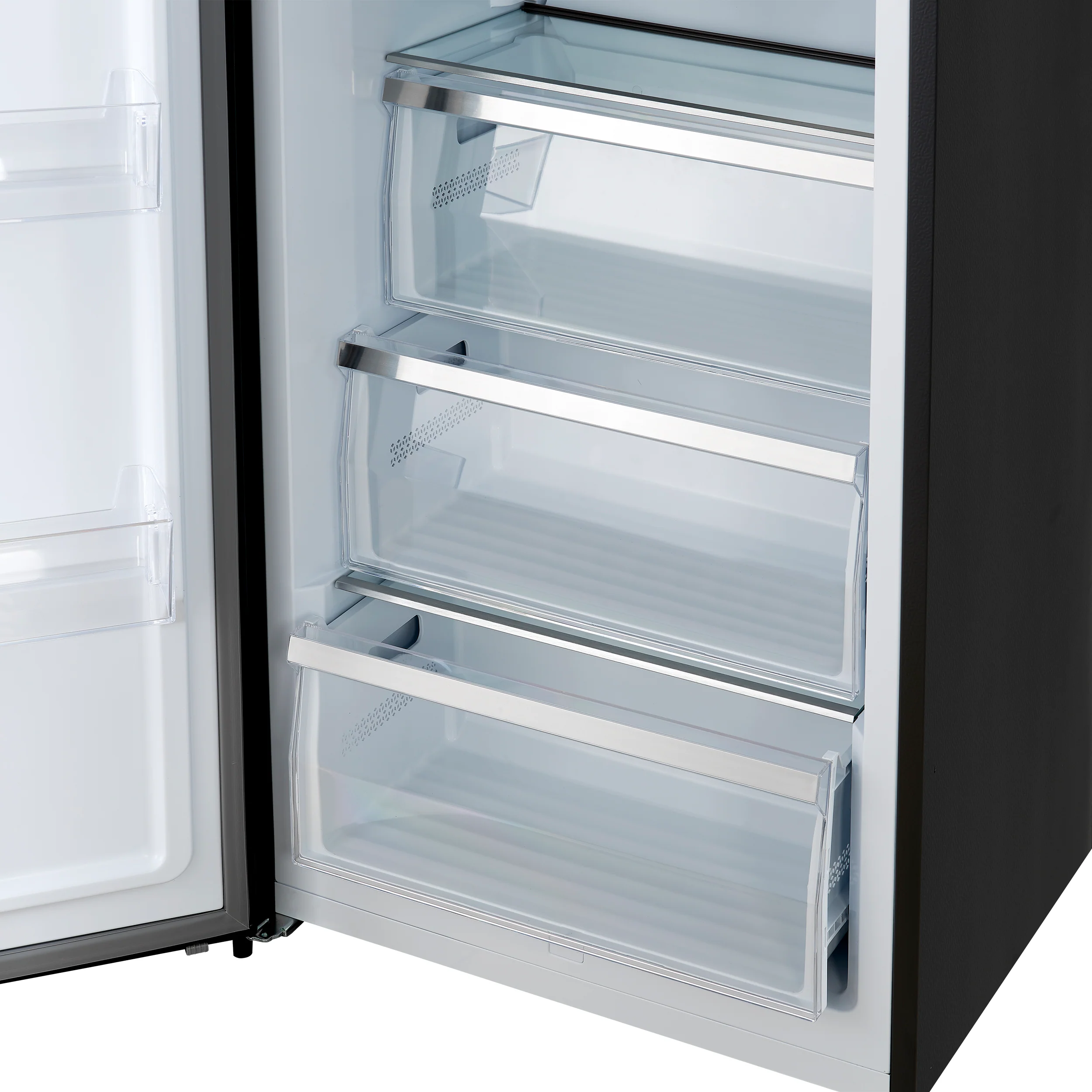 Forno Maderno 2-28-Inch Wide Convertible Refrigerator/Freezer in Black, Decorative Trim, 27.2 cu.ft, 84-Inch High, ENERGY STAR Certified - Image 12