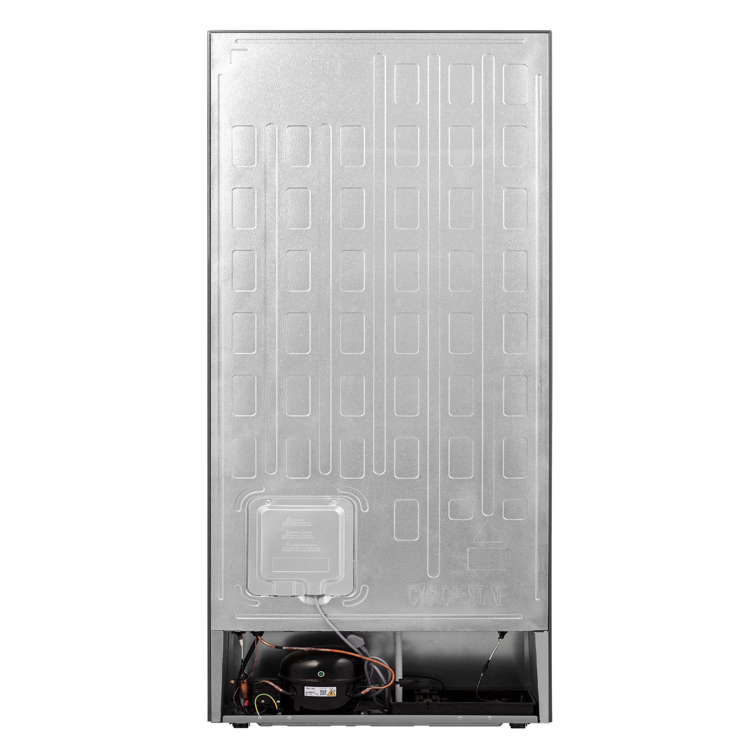 FORNO Maderno 28" Right Swing Convertible Freestanding Refrigerator/Freezer in Stainless Steel 13.6 cu.ft. - Image 5