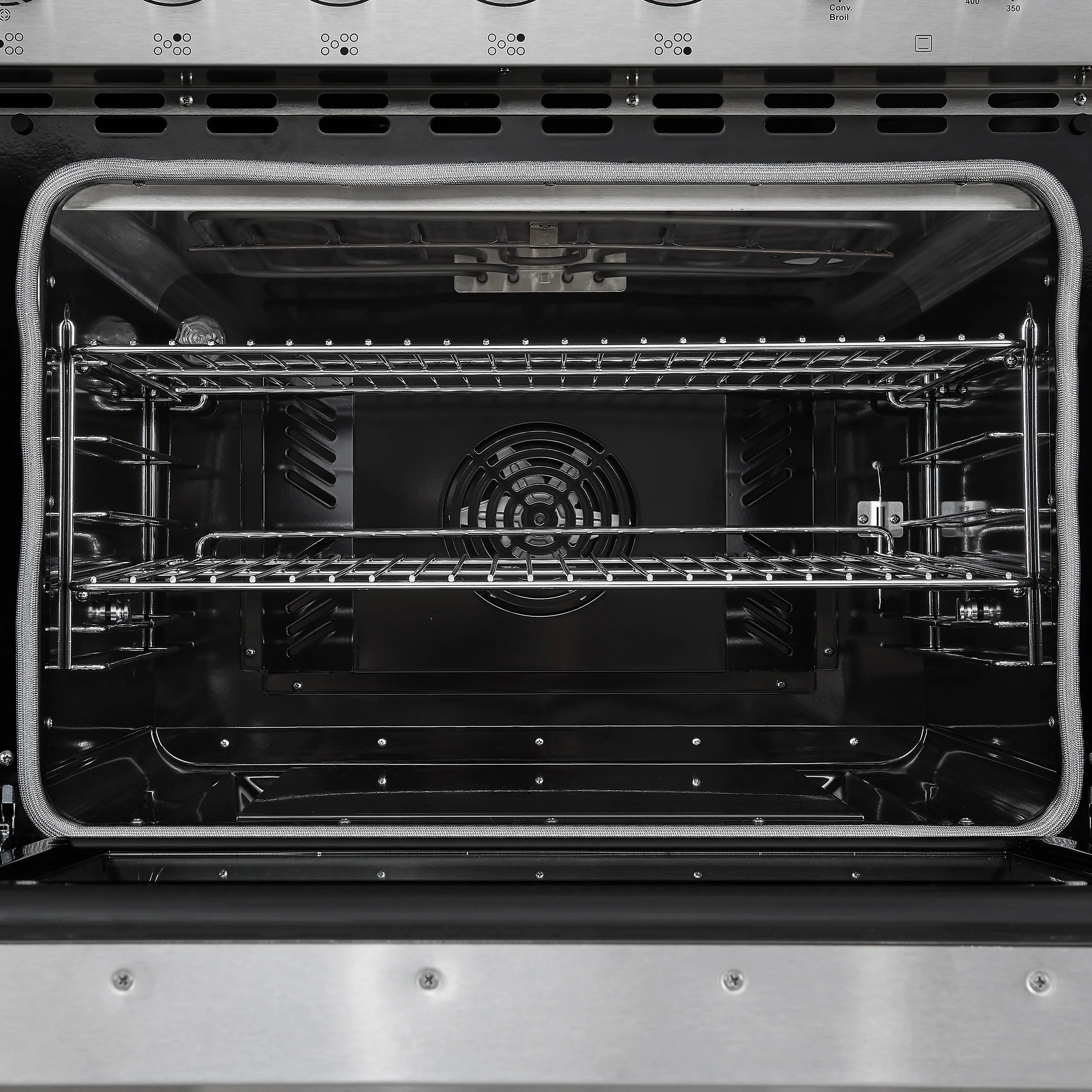 Forno Paolo 48 Inch Freestanding Electric Range, Stainless Steel, 6.7 cu.ft, True Convection Oven, Energy Efficient - Image 9