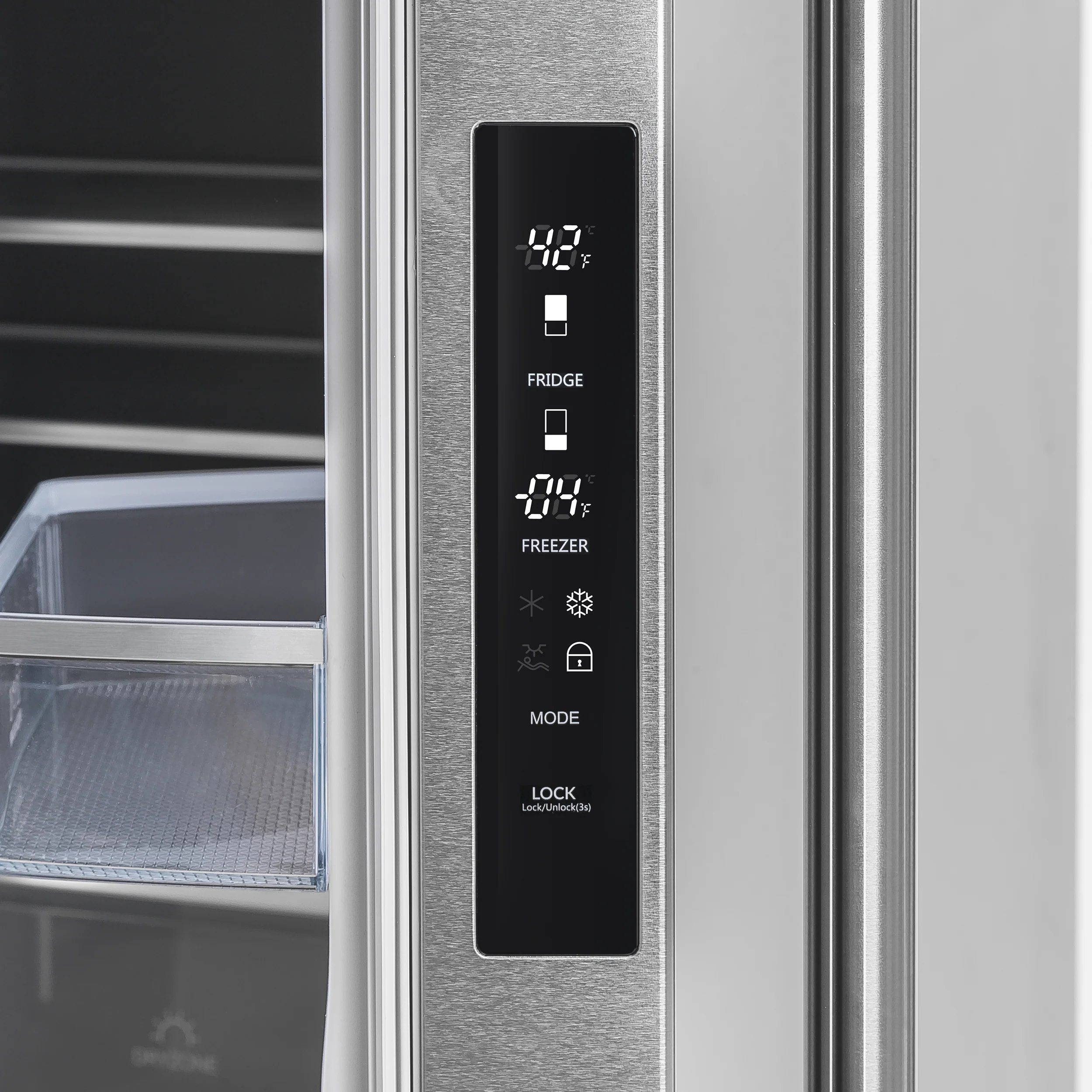 Forno Alta Moena 36-Inch French Door Refrigerator, 19.2 cu.ft, Counter Depth, Ice Maker, Stainless Steel Interior Panel, ENERGY STAR Certified - Image 16
