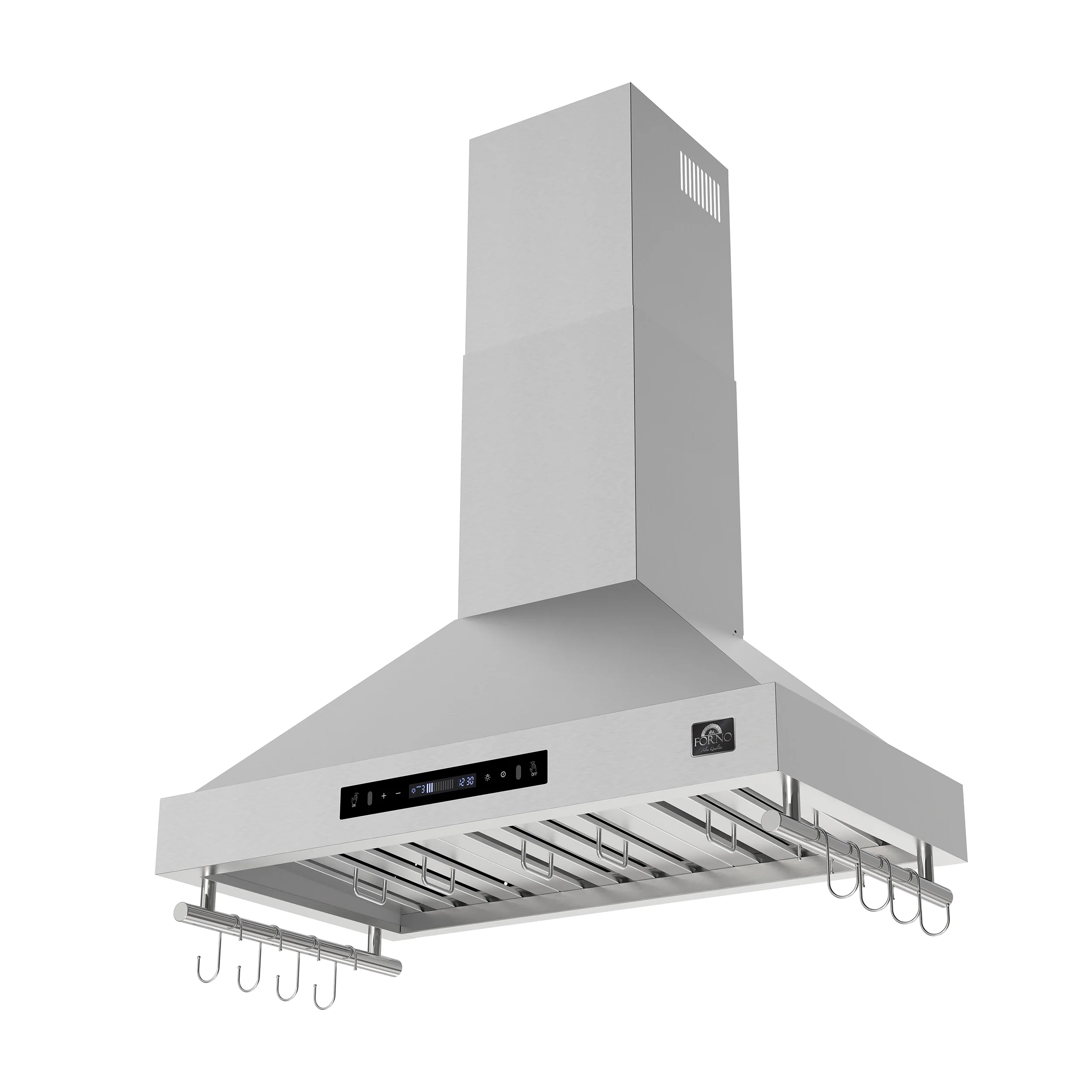 Forno Venezia 36 Inch Wall-Mounted Range Hood with Touch Controls and Baffle Filters - Image 2