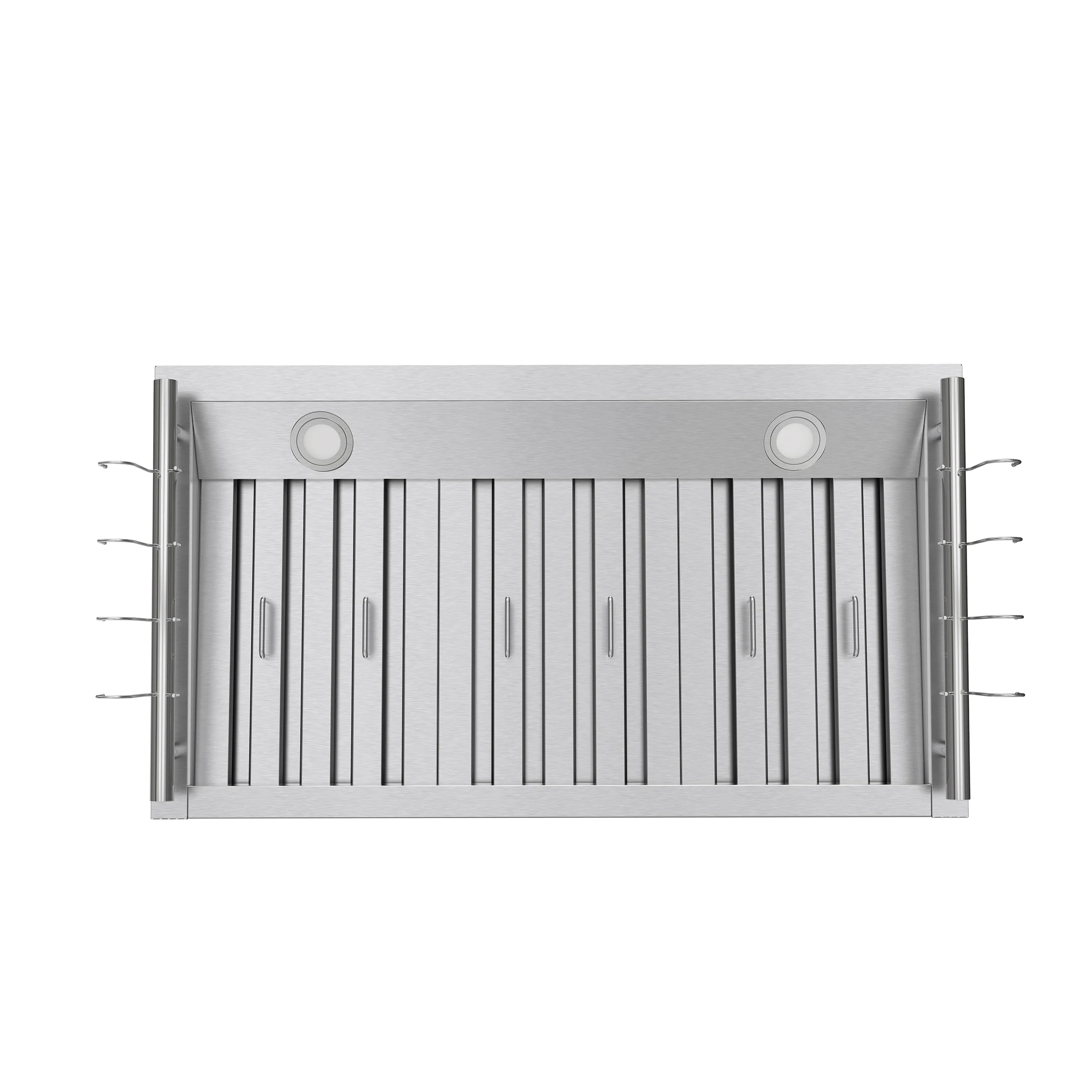 Forno Venezia 36 Inch Wall-Mounted Range Hood with Touch Controls and Baffle Filters - Image 5