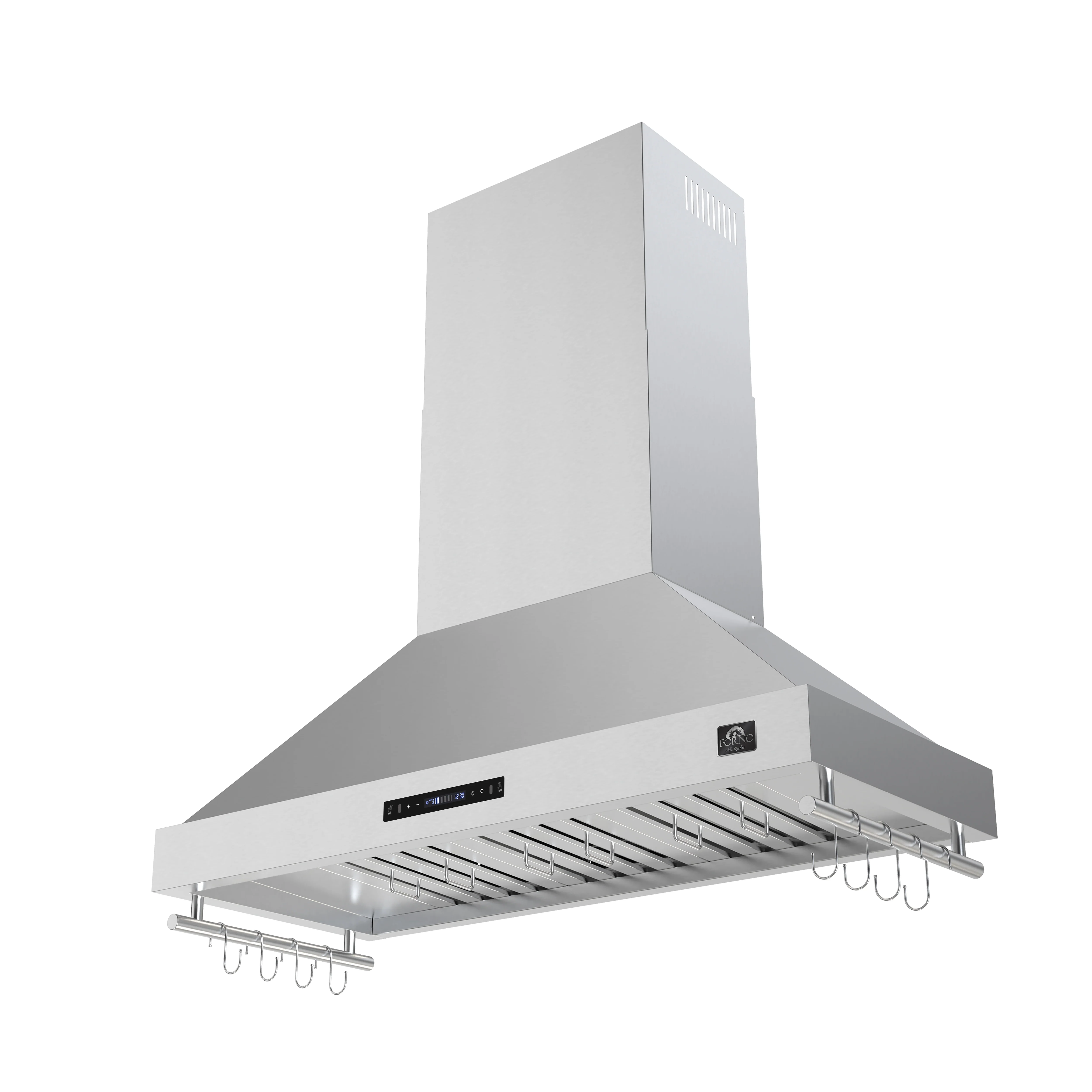 Forno Venezia 48 Inch Wall-Mounted Range Hood with Touch Controls and Baffle Filters - Image 3