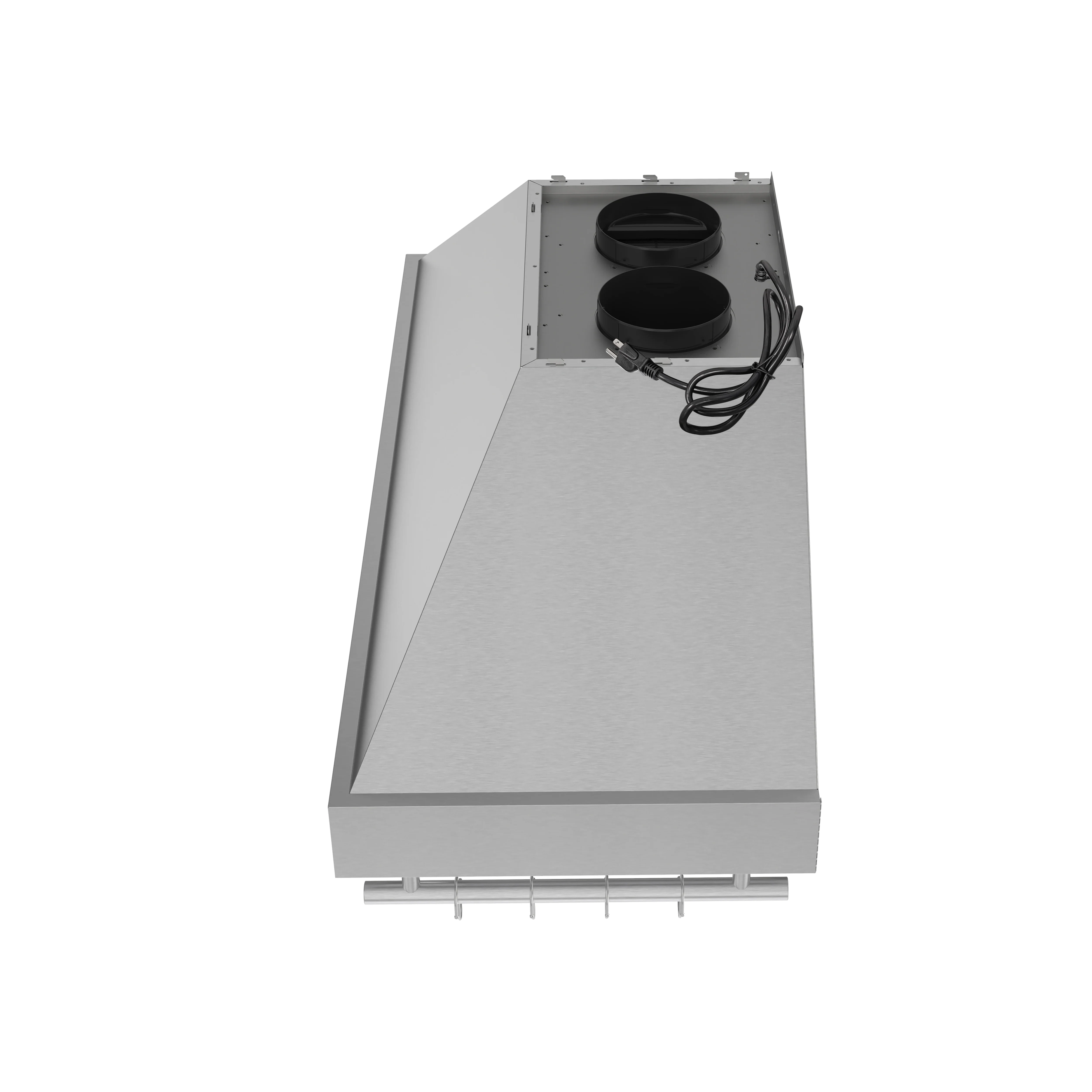 Forno Venezia 48 Inch Wall-Mounted Range Hood with Touch Controls and Baffle Filters - Image 7
