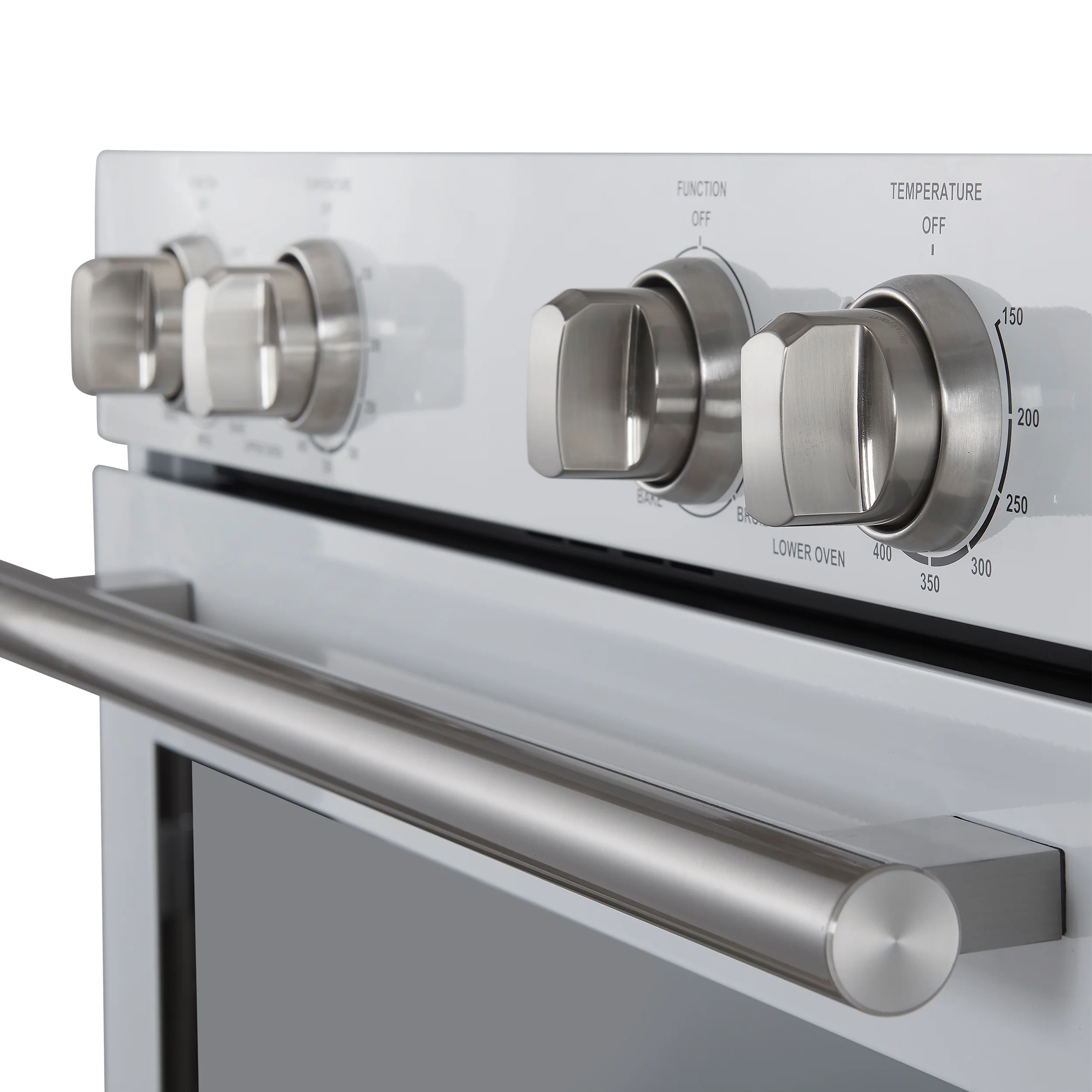 Forno Vomero 30-Inch Double Wall Oven, White, 10 cu.ft Total Capacity, 7100W Convection, Mechanical Controls, Manuel Steam Clean - Image 12