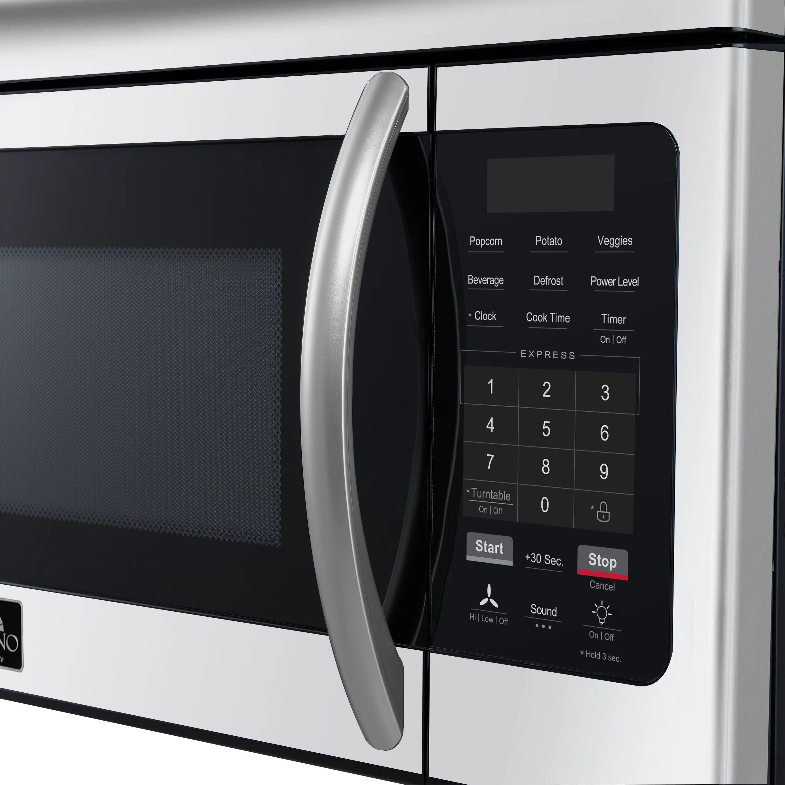 Forno Scalo 30-Inch Over the Range Microwave, Stainless Steel – 1.6 cu.ft, 300 CFM Vent, Touch Control, LED Light - Image 6