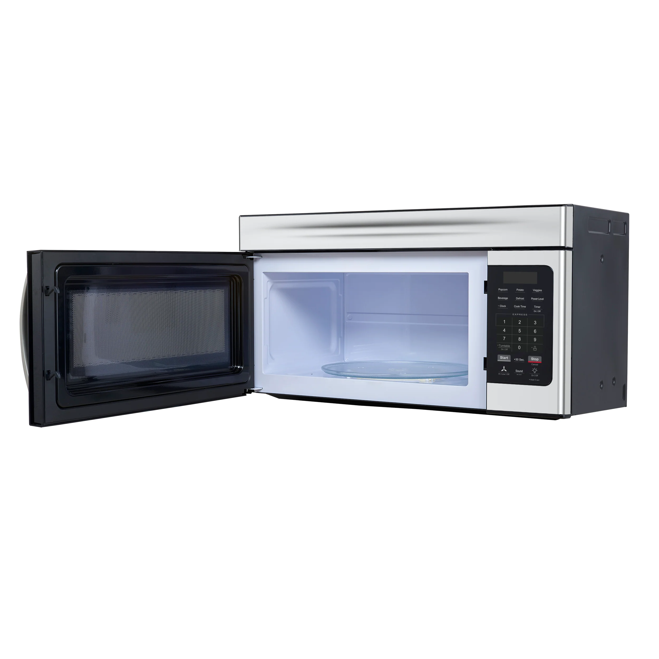 Forno Scalo 30-Inch Over the Range Microwave, Stainless Steel – 1.6 cu.ft, 300 CFM Vent, Touch Control, LED Light - Image 7