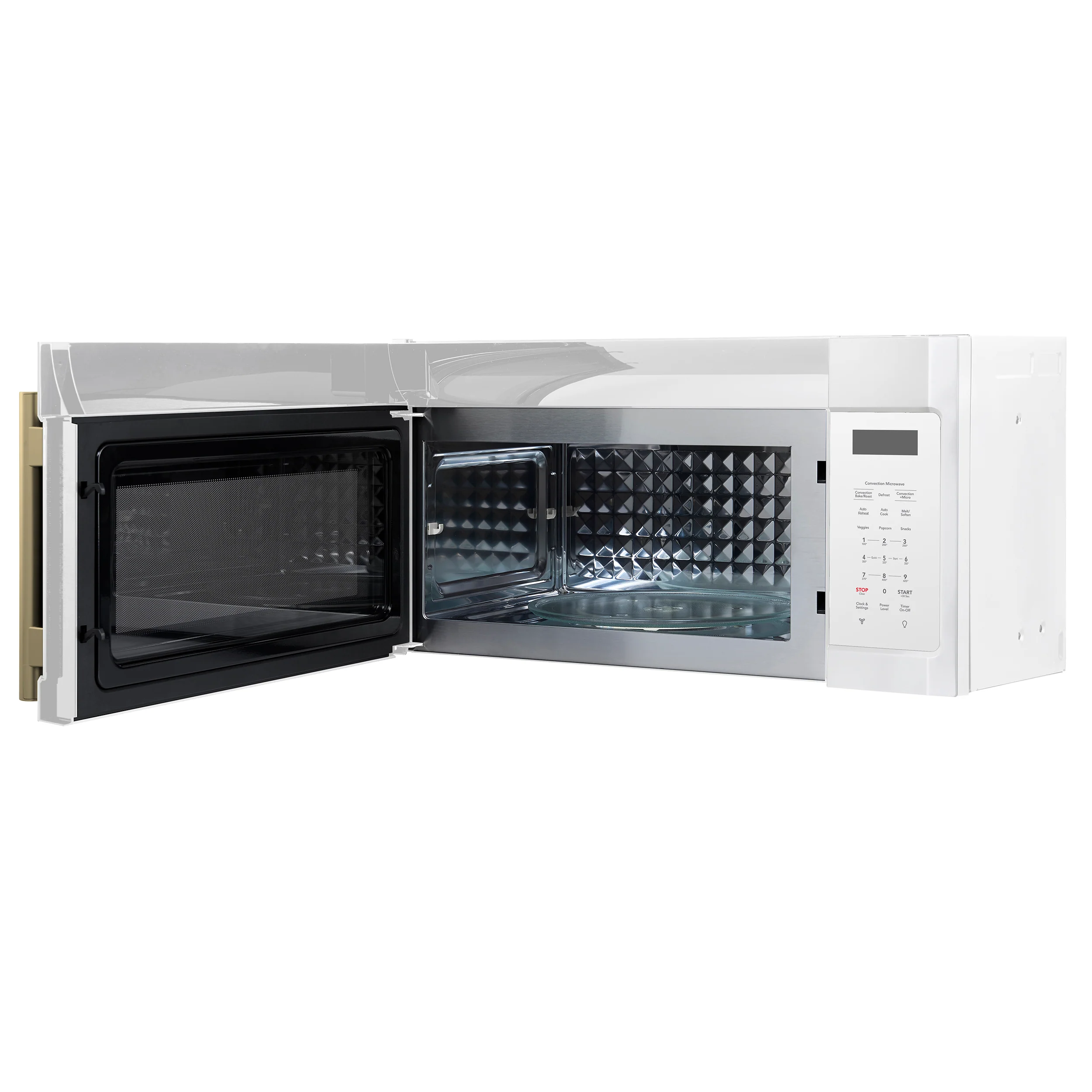 Forno Fornace 30-Inch Over the Range Convection Microwave, White – 1.5 cu.ft, 300 CFM Vent, Touch Control, LED Light - Image 11