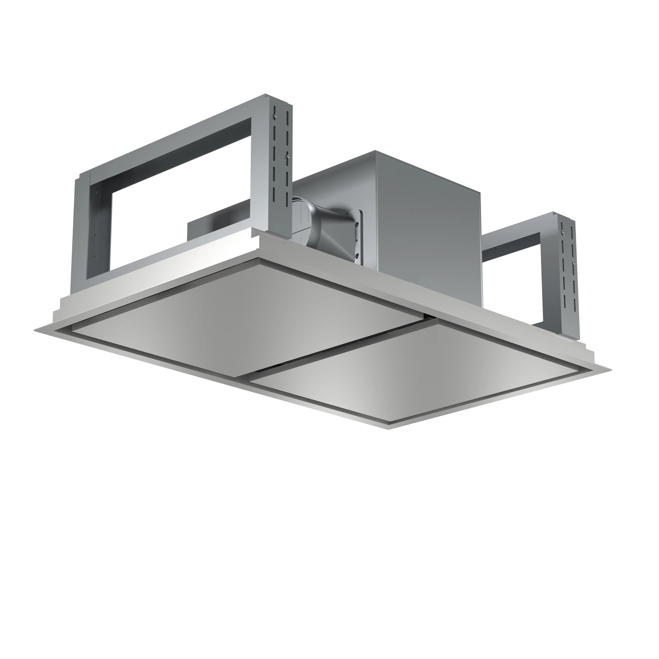 FORNO Arezzo 44-Inch Recessed Ceiling Range Hood, Dual Motors, 1200 CFM, Hybrid Filters, Remote Control - Image 3