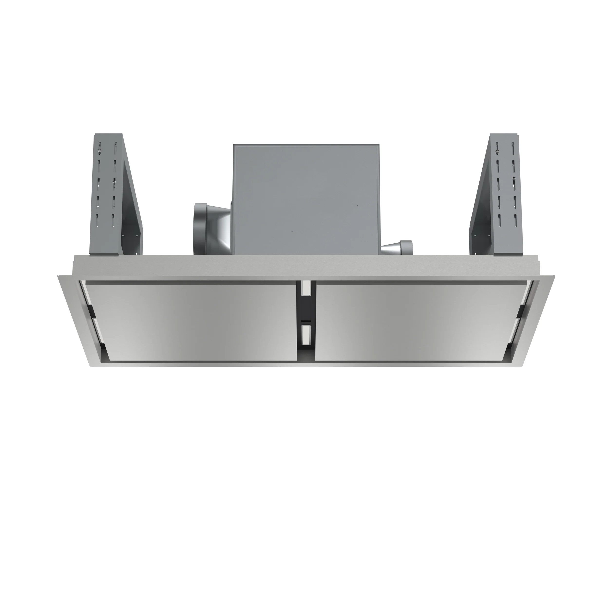 FORNO Arezzo 44-Inch Recessed Ceiling Range Hood, Dual Motors, 1200 CFM, Hybrid Filters, Remote Control - Image 4