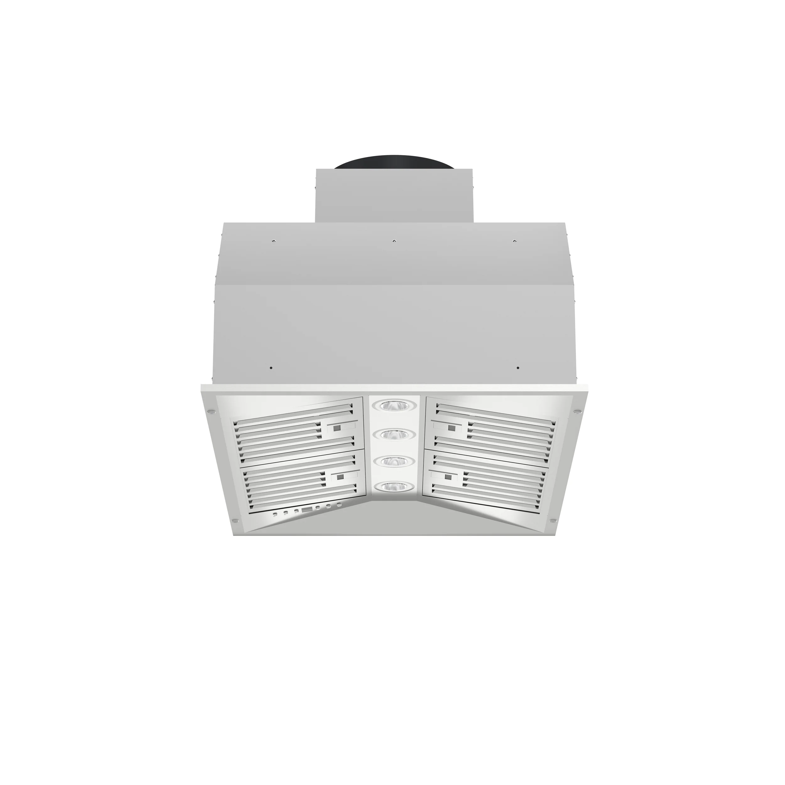 Forno Altilia 36-Inch Insert Range Hood, Stainless Steel, LED Lighting, Baffle Filters - Image 4
