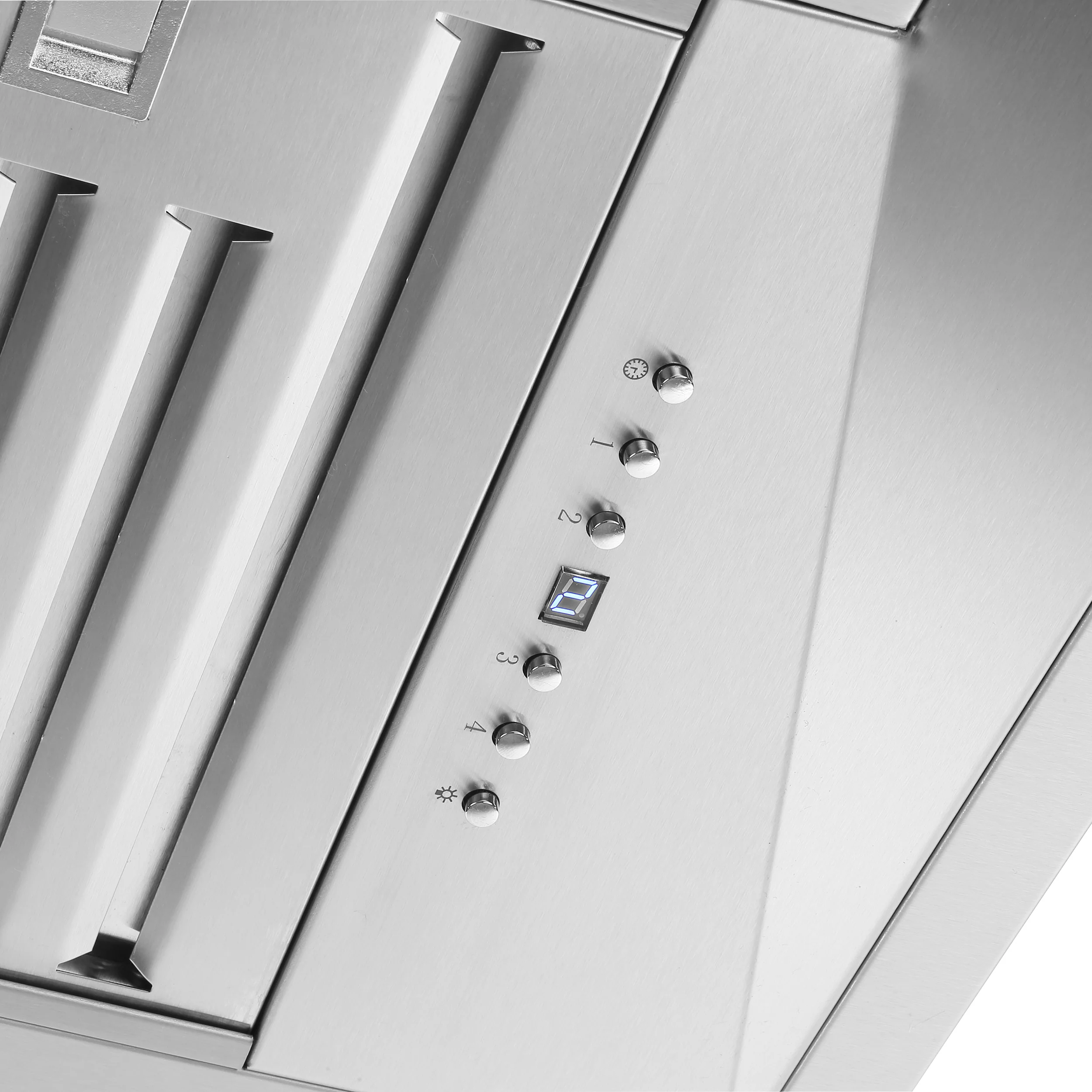 Forno Altilia 60-Inch Insert Range Hood, Stainless Steel, LED Lighting, Baffle Filters - Image 4