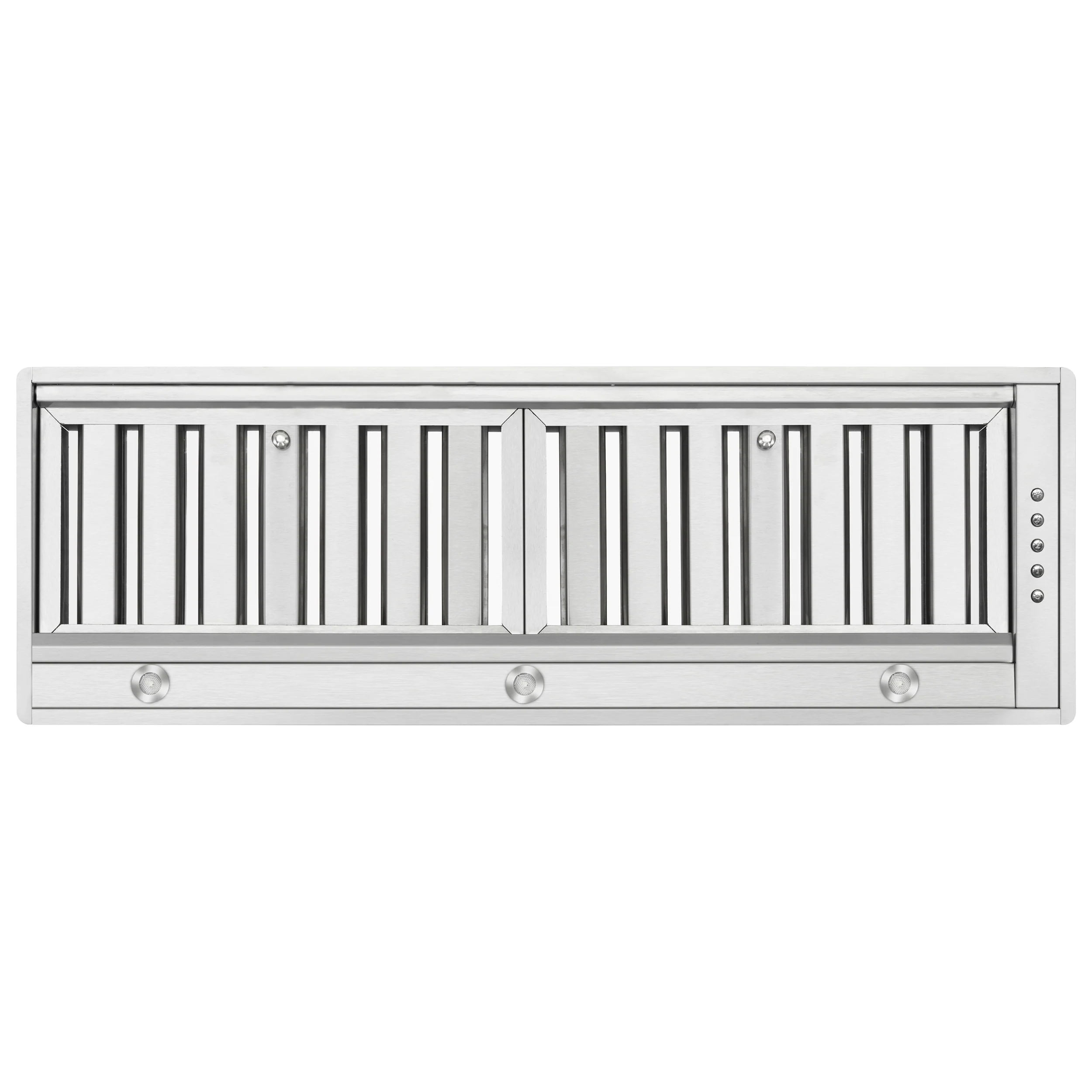 Forno Frassanito 36-Inch Recessed Range Hood, 450 CFM, Stainless Steel Baffle Filters, LED Lighting - Image 4