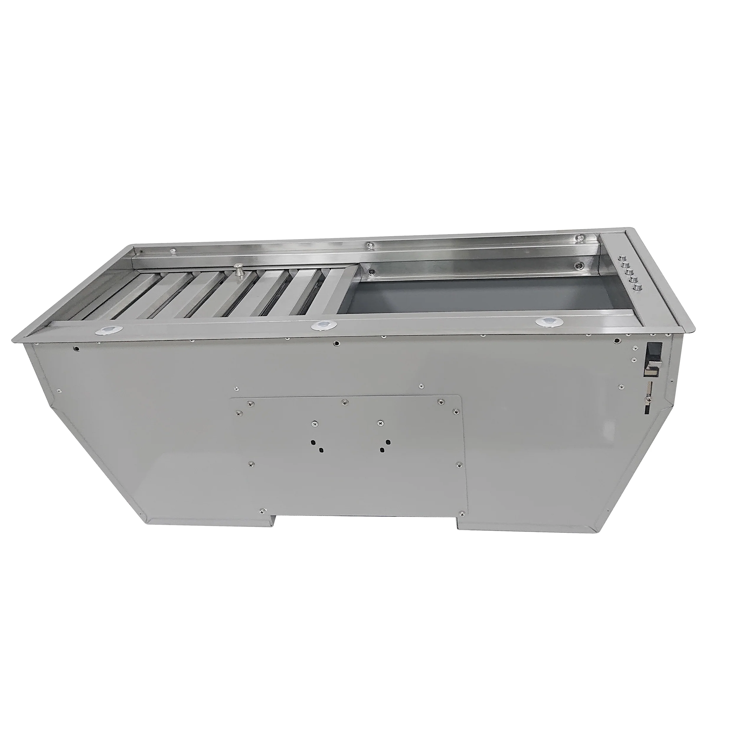 Forno Frassanito 36-Inch Recessed Range Hood, 450 CFM, Stainless Steel Baffle Filters, LED Lighting - Image 9
