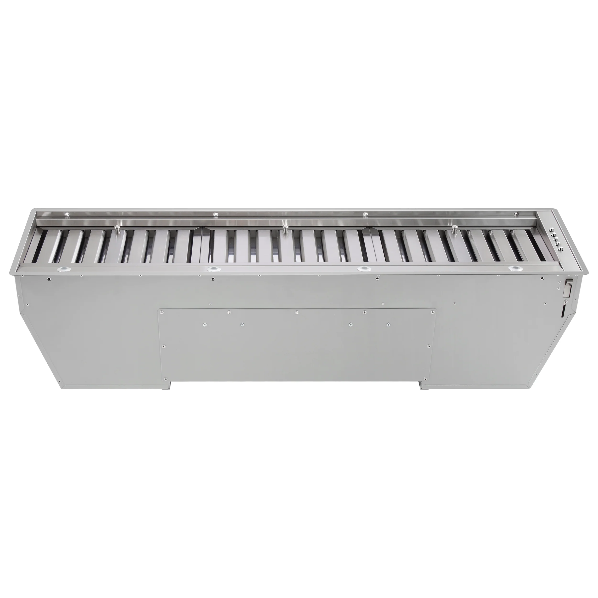 Forno Frassanito 48-Inch Recessed Range Hood, Stainless Steel Baffle Filters, LED Lighting - Image 5