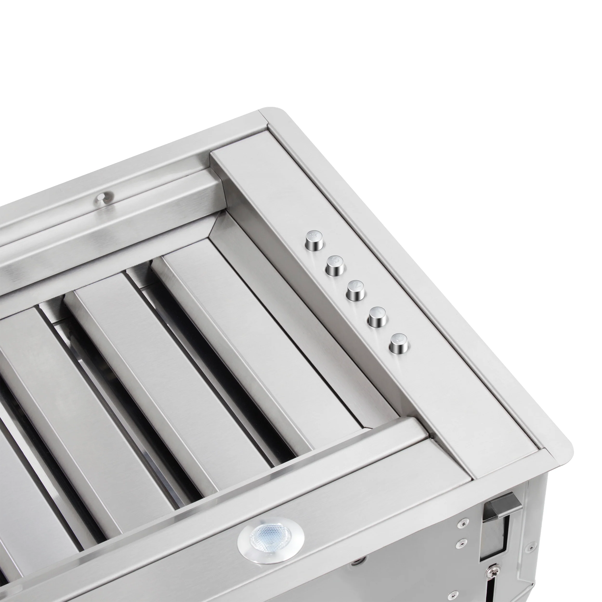 Forno Frassanito 60-Inch Recessed Range Hood, Stainless Steel Baffle Filters, LED Lighting - Image 3