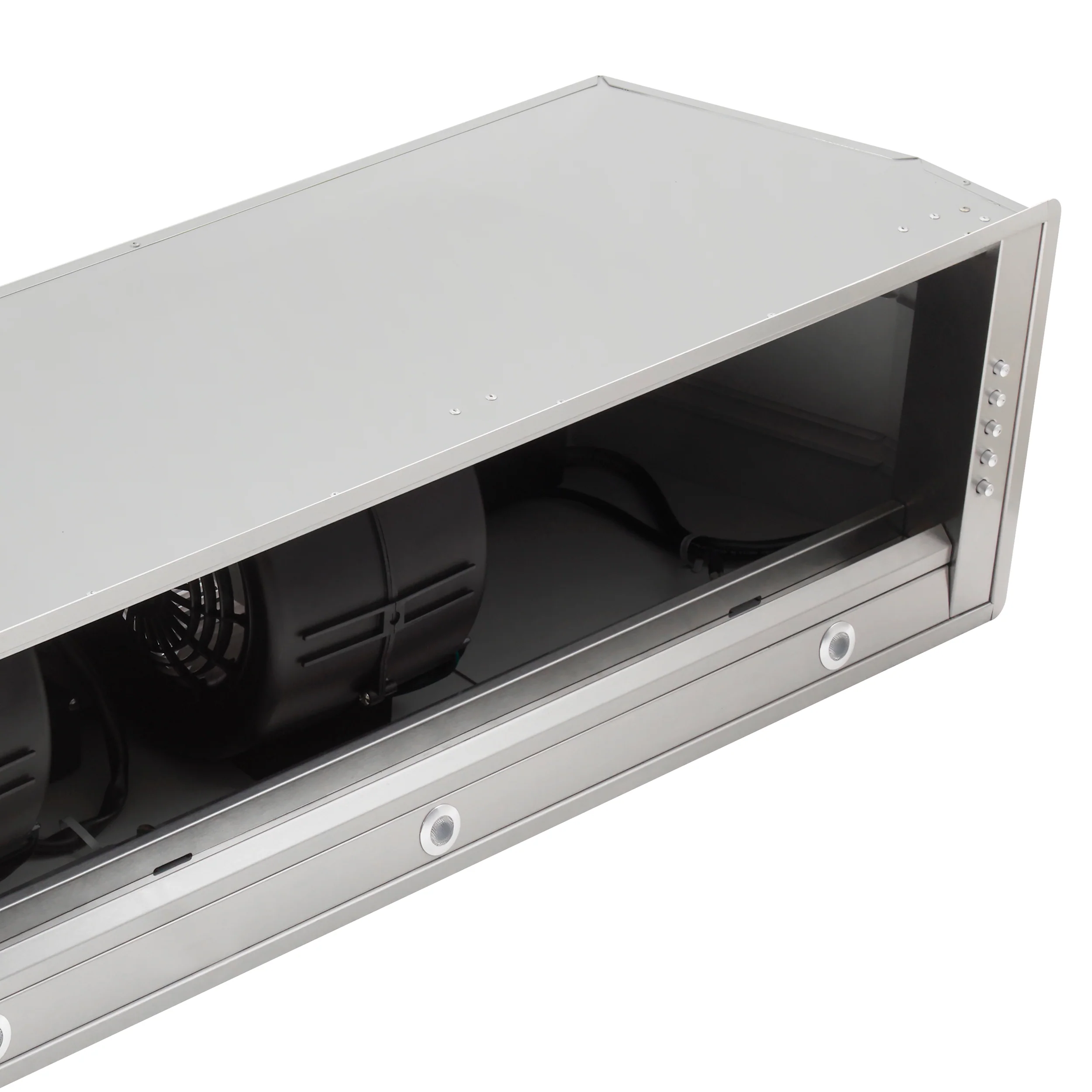 Forno Frassanito 60-Inch Recessed Range Hood, Stainless Steel Baffle Filters, LED Lighting - Image 4
