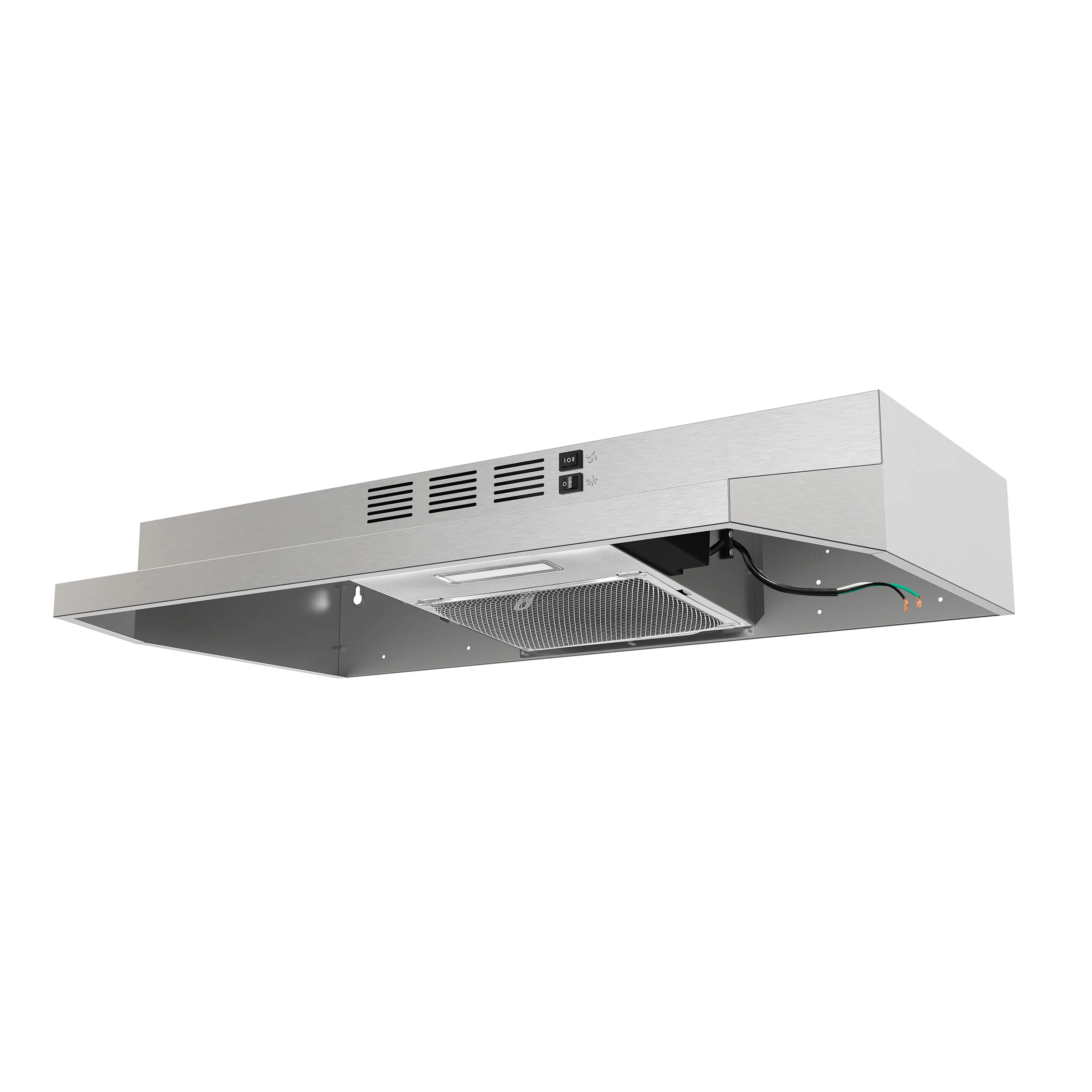 Forno Cappa 30-Inch Under Cabinet Range Hood, Stainless Steel, 200 CFM, Convertible, LED Lighting - Image 2