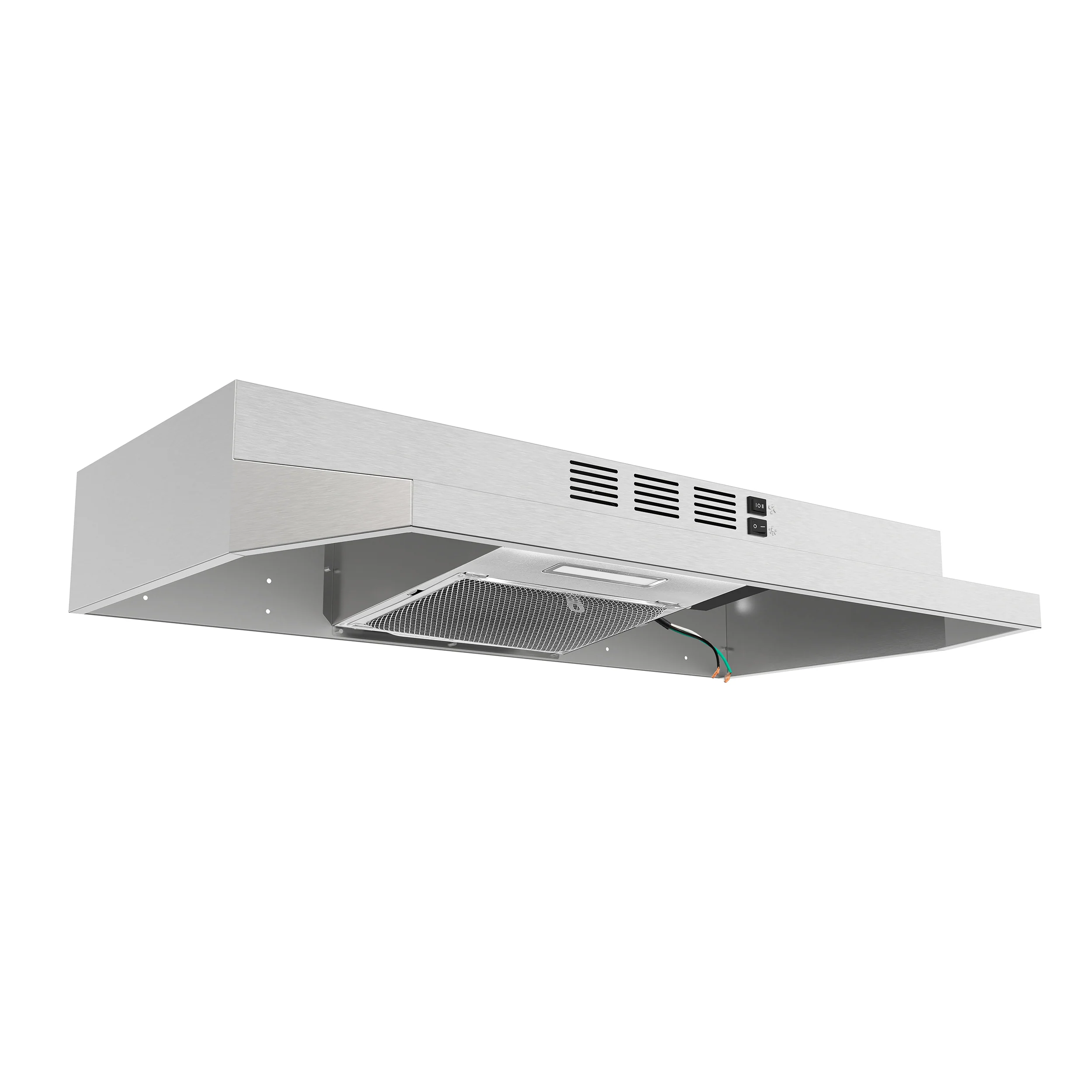 Forno Cappa 30-Inch Under Cabinet Range Hood, Stainless Steel, 200 CFM, Convertible, LED Lighting - Image 3