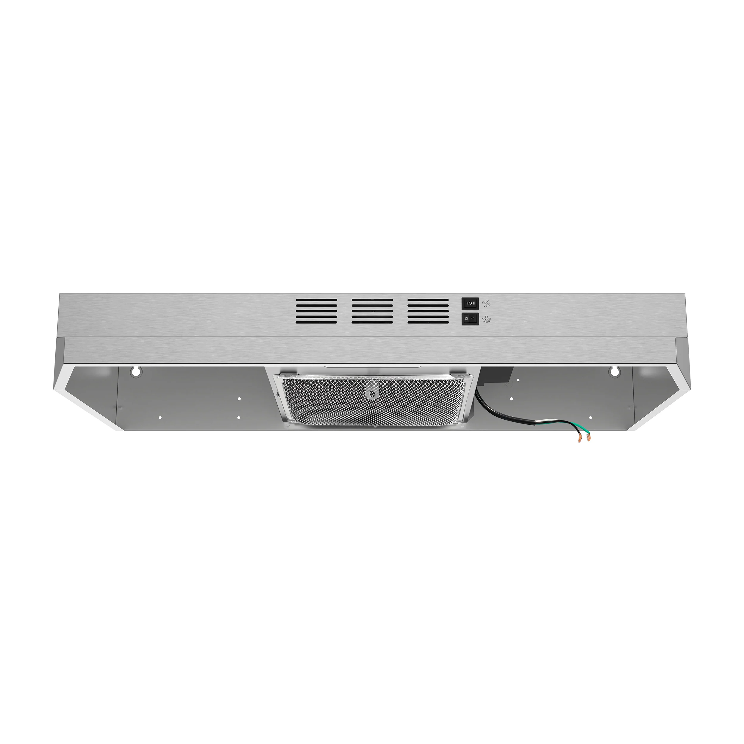 Forno Cappa 30-Inch Under Cabinet Range Hood, Stainless Steel, 200 CFM, Convertible, LED Lighting - Image 4