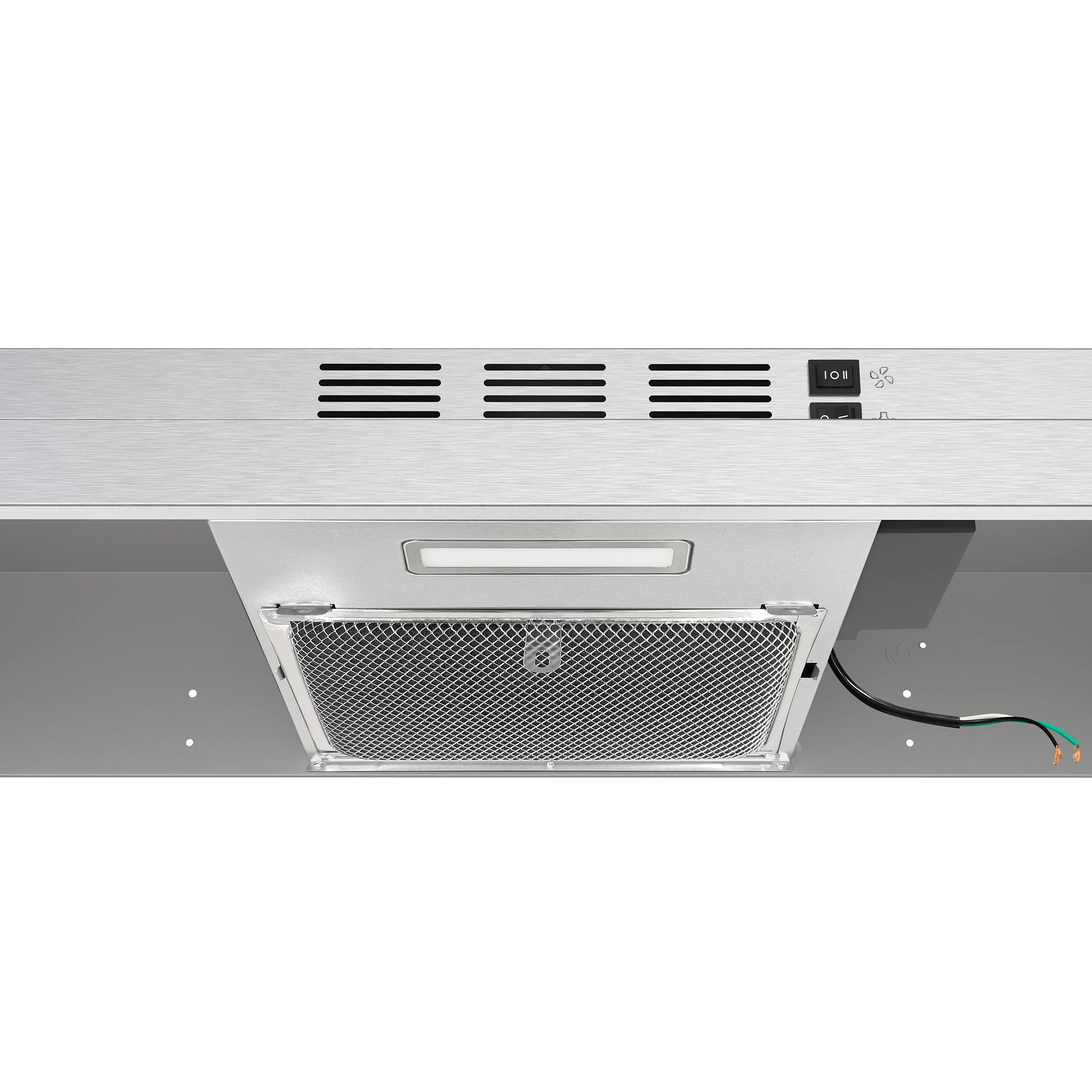 Forno Cappa 30-Inch Under Cabinet Range Hood, Stainless Steel, 200 CFM, Convertible, LED Lighting - Image 5