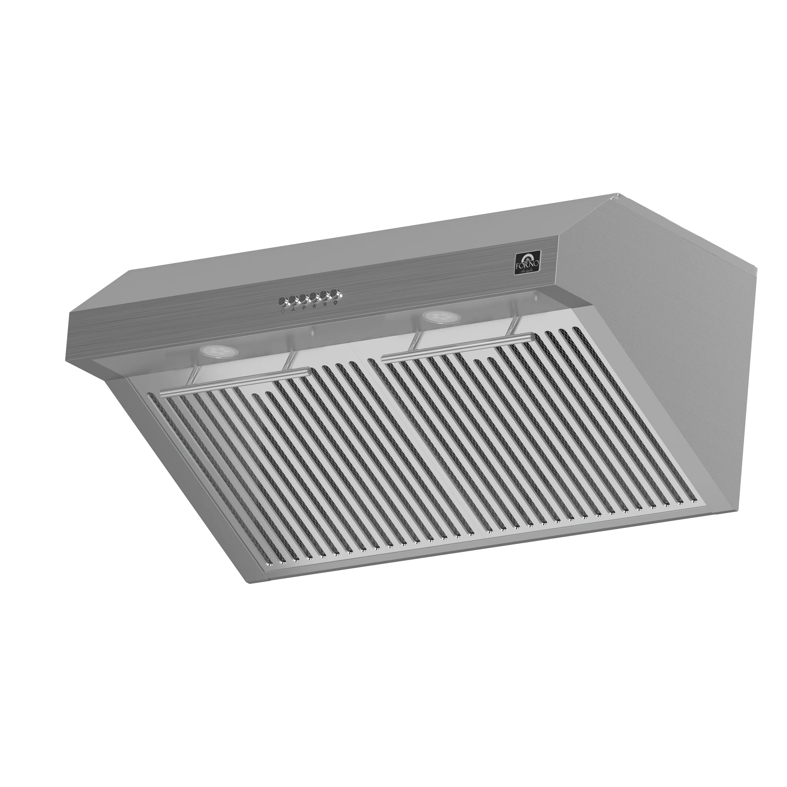 Forno Bari Espresso 30-Inch Under Cabinet Range Hood, Stainless Steel, 400 CFM, LED Lighting, Dishwasher-Safe Baffle Filters, 4-Speed Fan Control - Image 3