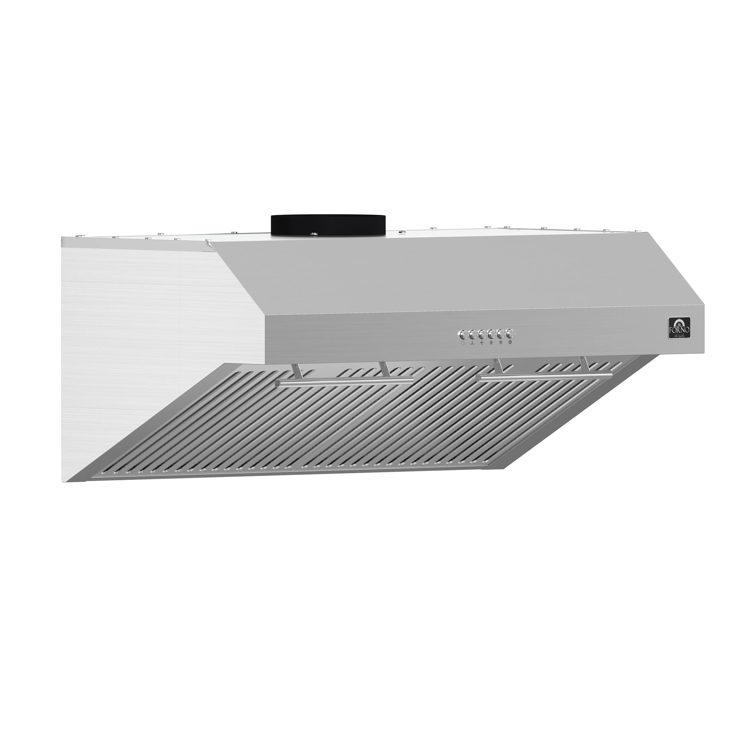 Forno Bari Espresso 30-Inch Under Cabinet Range Hood, Stainless Steel, 400 CFM, LED Lighting, Dishwasher-Safe Baffle Filters, 4-Speed Fan Control - Image 4