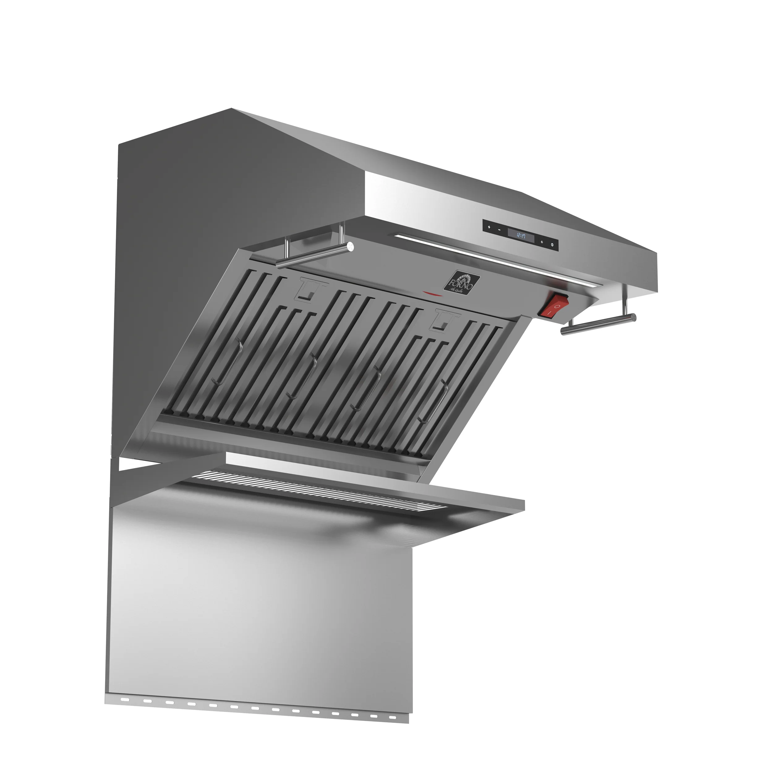 Forno Savona 30-Inch Wall Mount Range Hood, Baffle Filters, Backsplash Included - Image 2