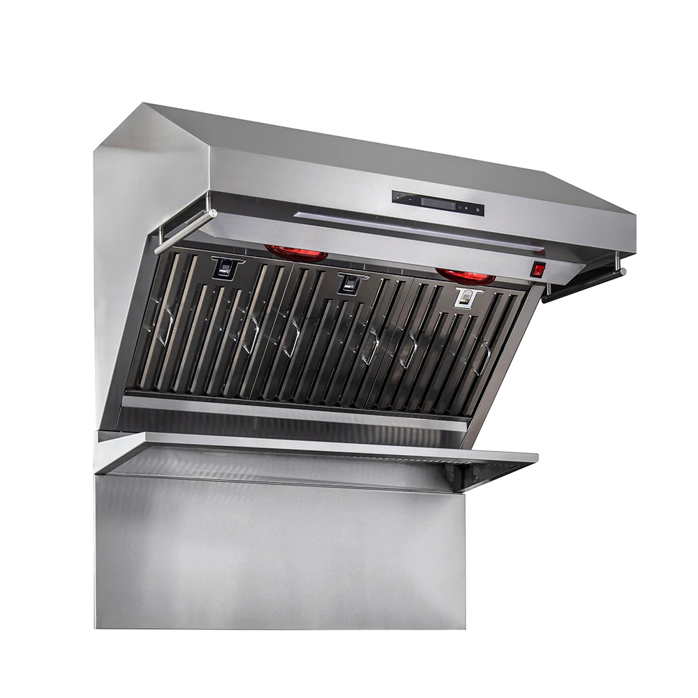 Forno Savona 36-Inch Wall Mount Range Hood, Baffle Filters, Backsplash Included - Image 3