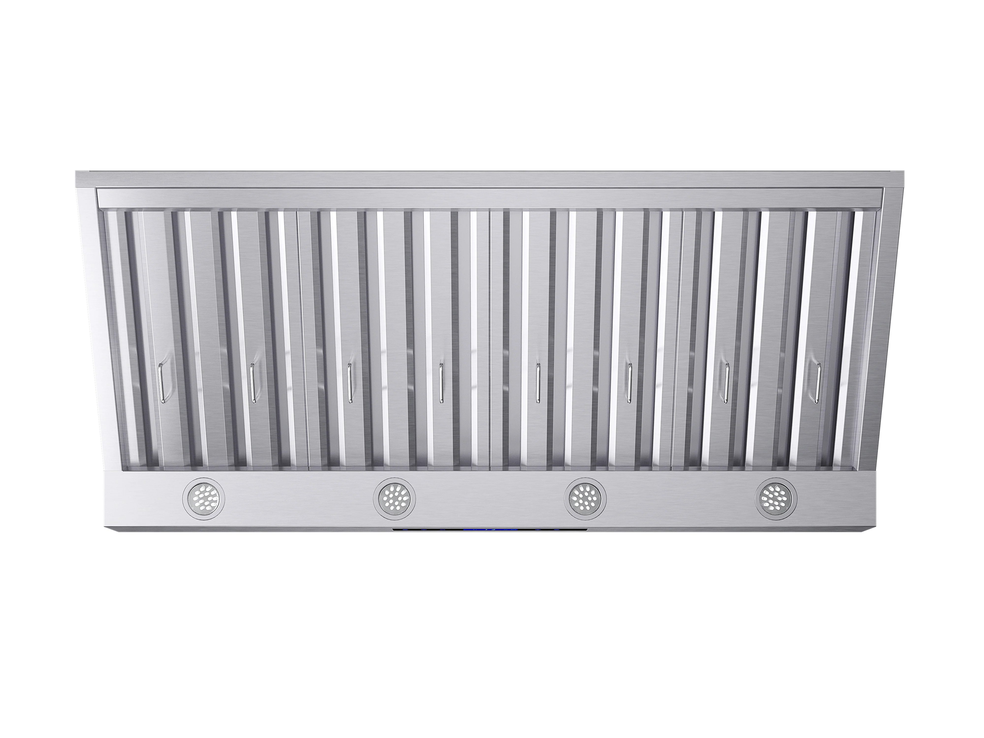 Forno Palazzo 48-Inch Wall Mounted Range Hood, Stainless Steel, Heavy Duty Baffle Filters, Remote Control - Image 4