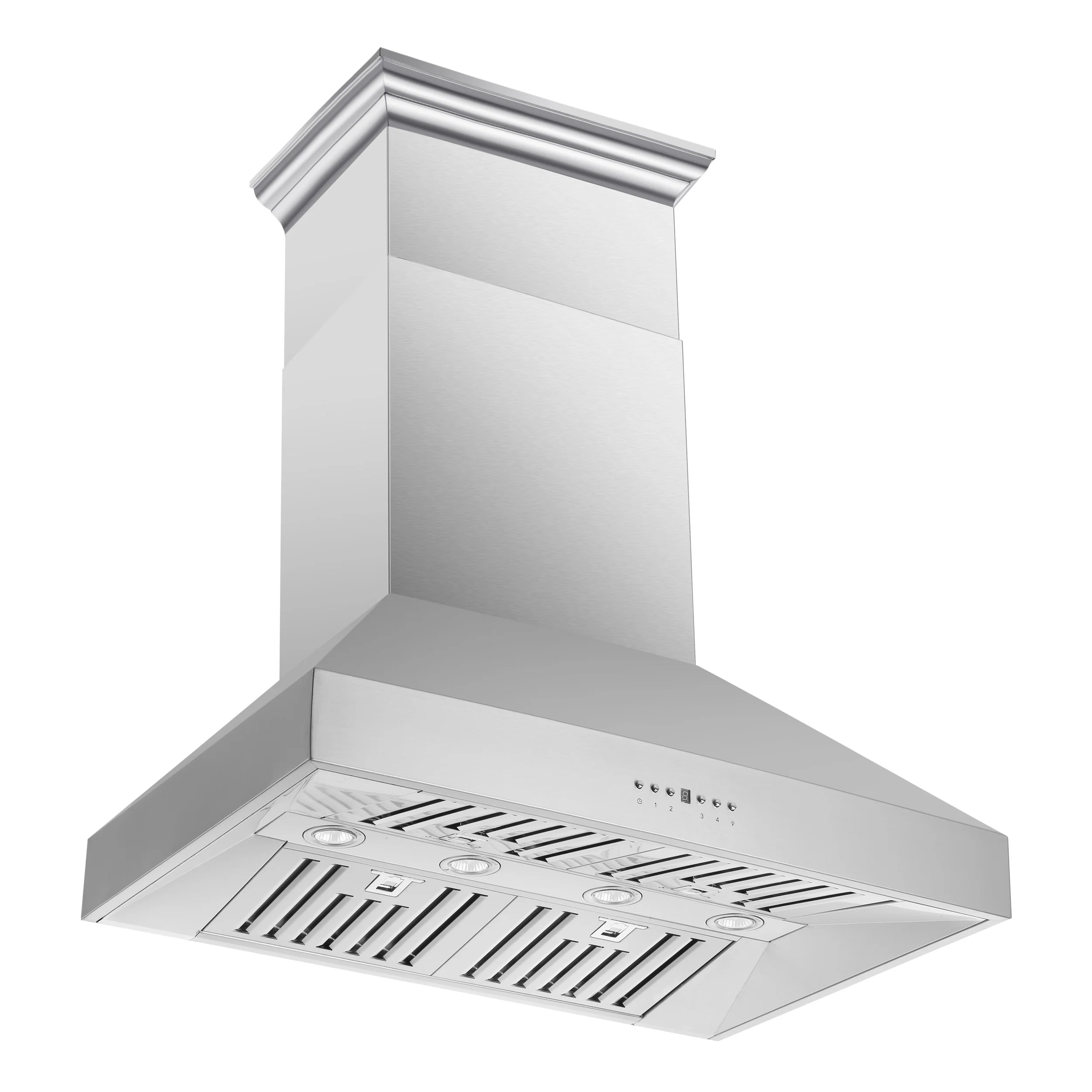 Forno Orvieto 36-Inch Wall Mount Range Hood, LED Lighting, Heavy Duty, Stainless Steel - Image 2