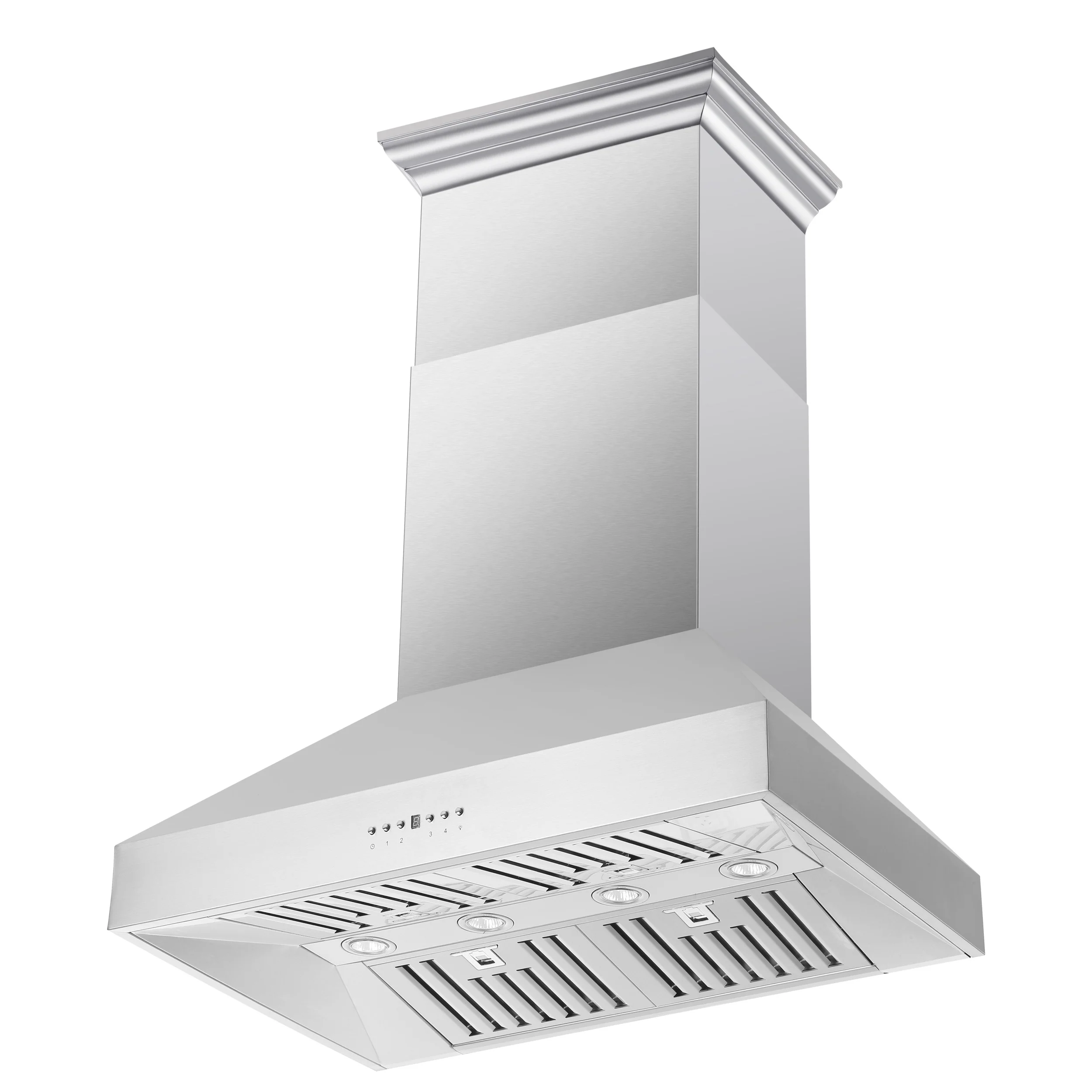 Forno Orvieto 36-Inch Wall Mount Range Hood, LED Lighting, Heavy Duty, Stainless Steel - Image 3