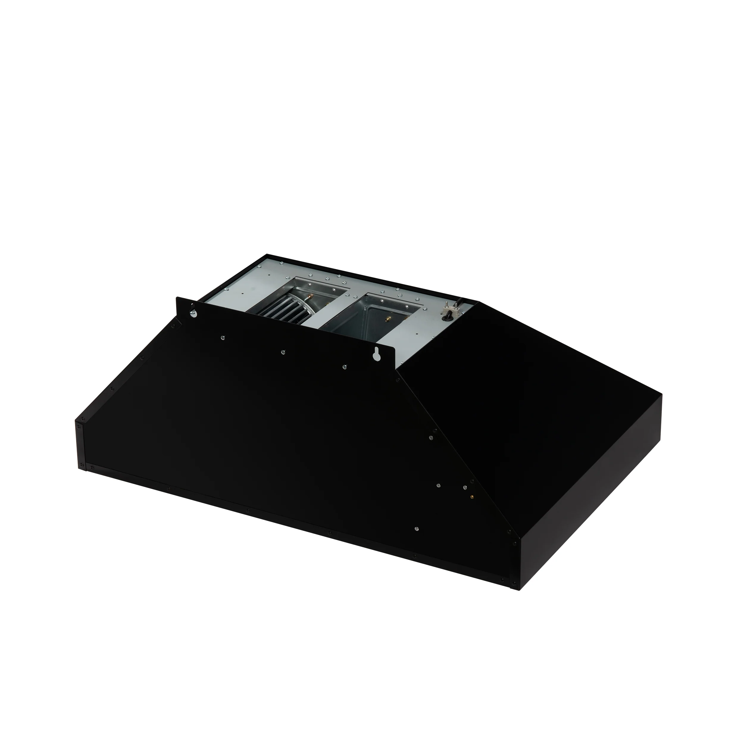 Forno Aria 36 Inch Wall-Mounted Range Hood in Black - Image 8