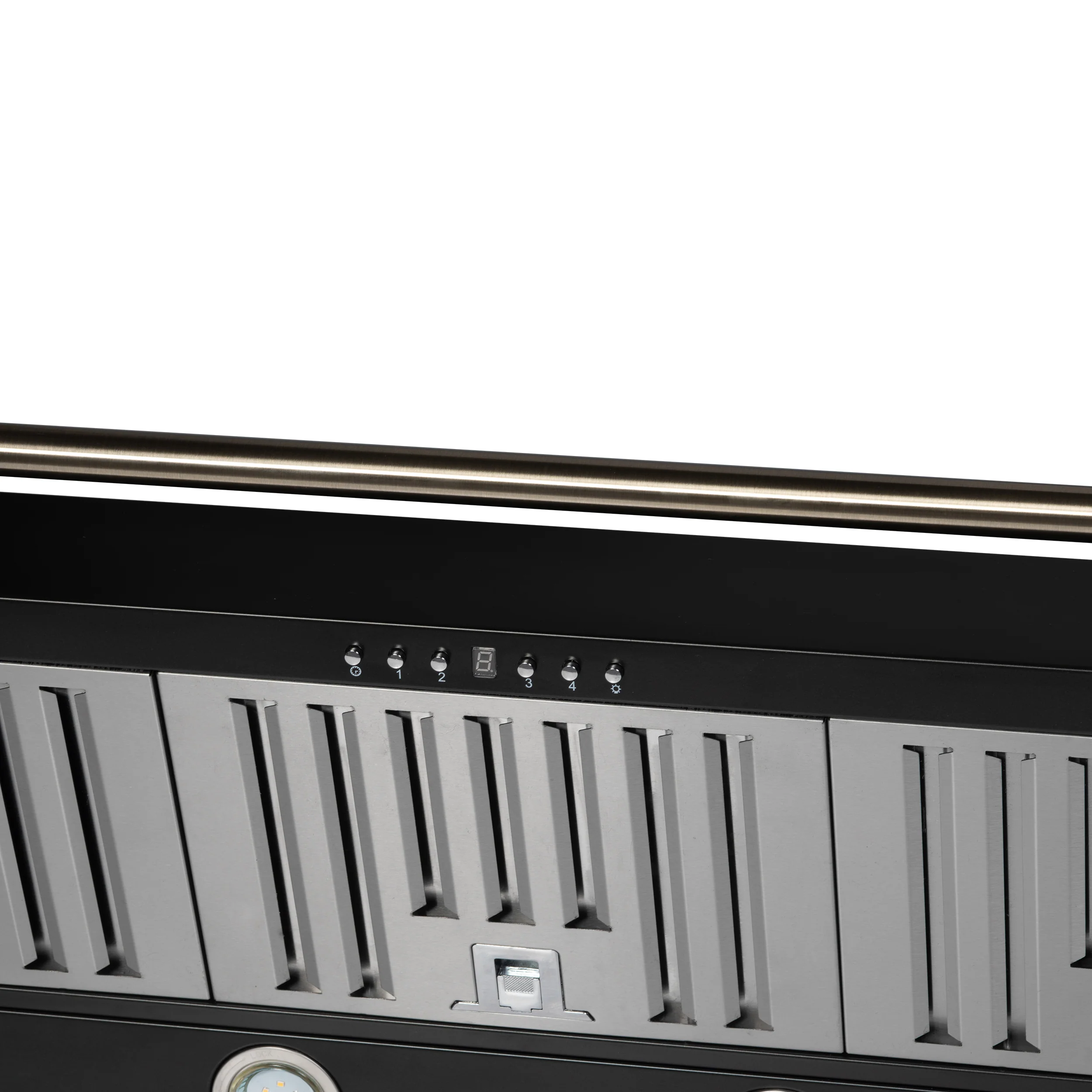 Forno Aria 48 Inch Wall-Mounted Range Hood in Black - Image 6