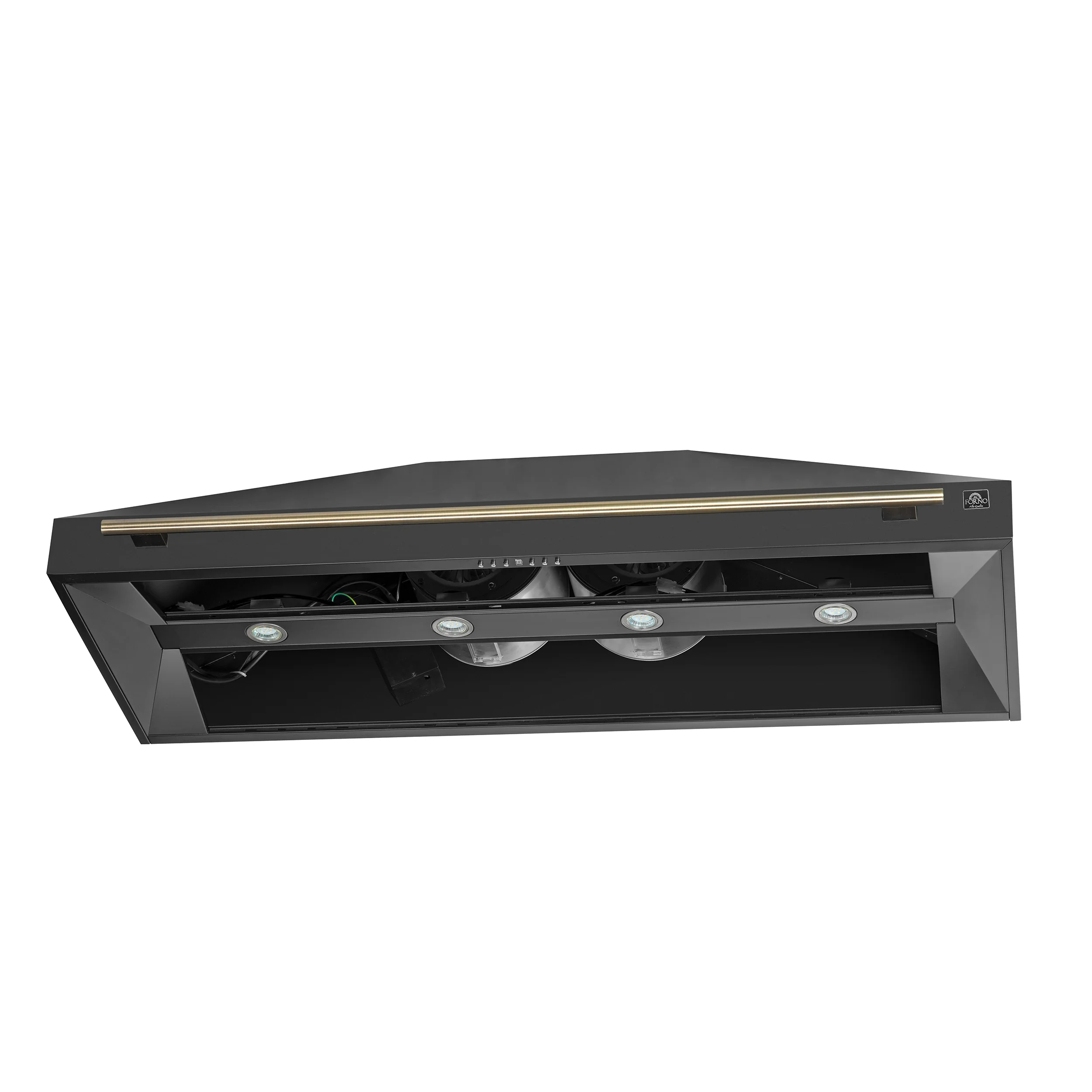 Forno Aria 60 Inch Wall-Mounted Range Hood in Black - Image 7