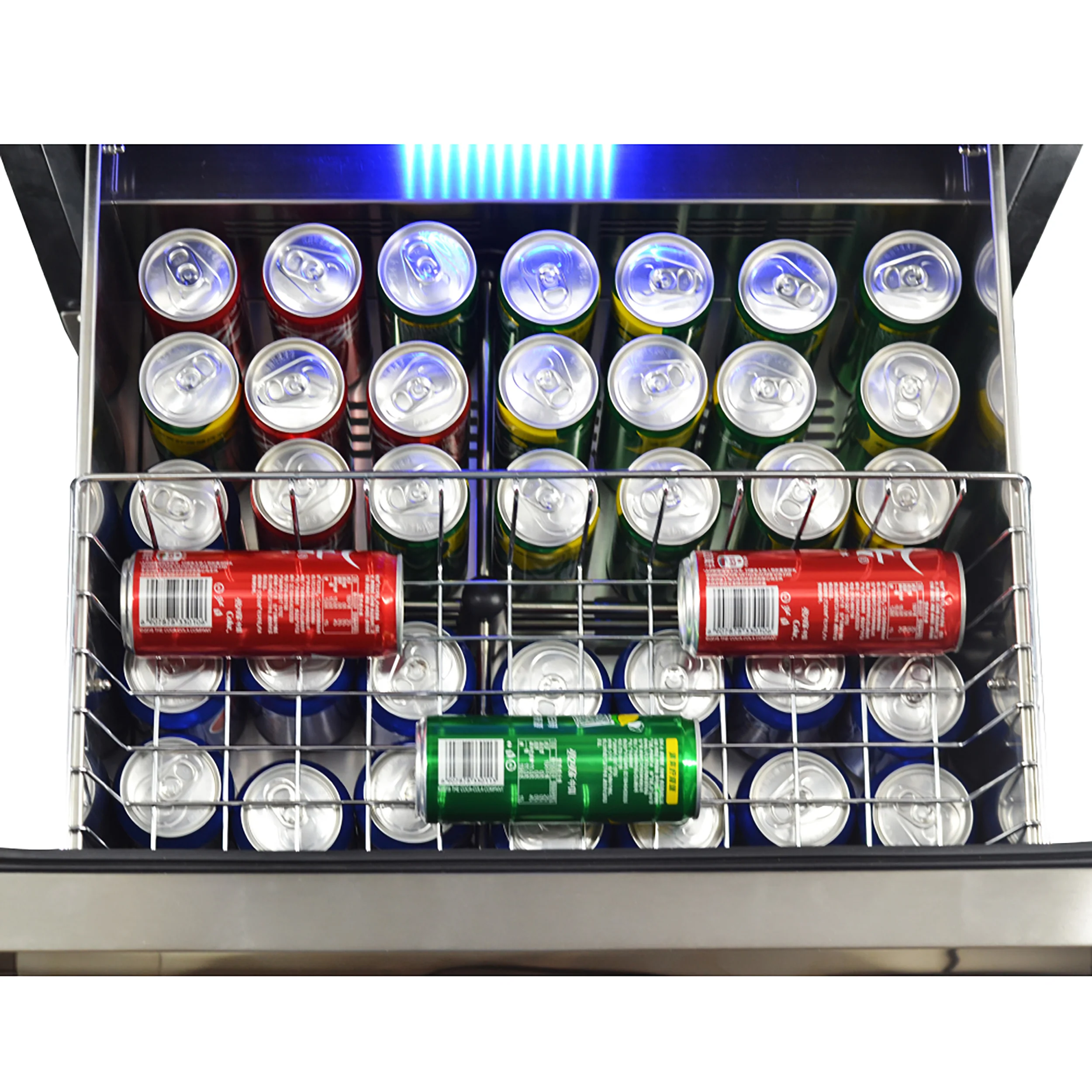 Forno Azienda 24-Inch Dual Temperature Zone Wine Cooler, Up to 108 Bottles, Two Refrigerated Drawers, Adjustable Temperature Zones, Energy Efficient - Image 5