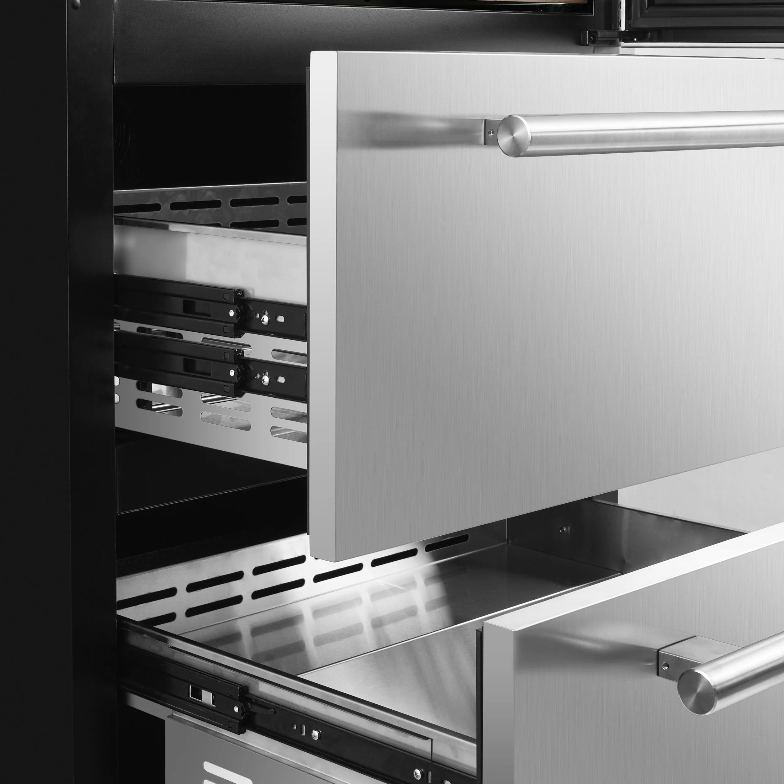 Forno Celano 30-Inch Triple Zone Wine and Beverage Cooler, 21.3 cu.ft, Stainless Steel - Image 10