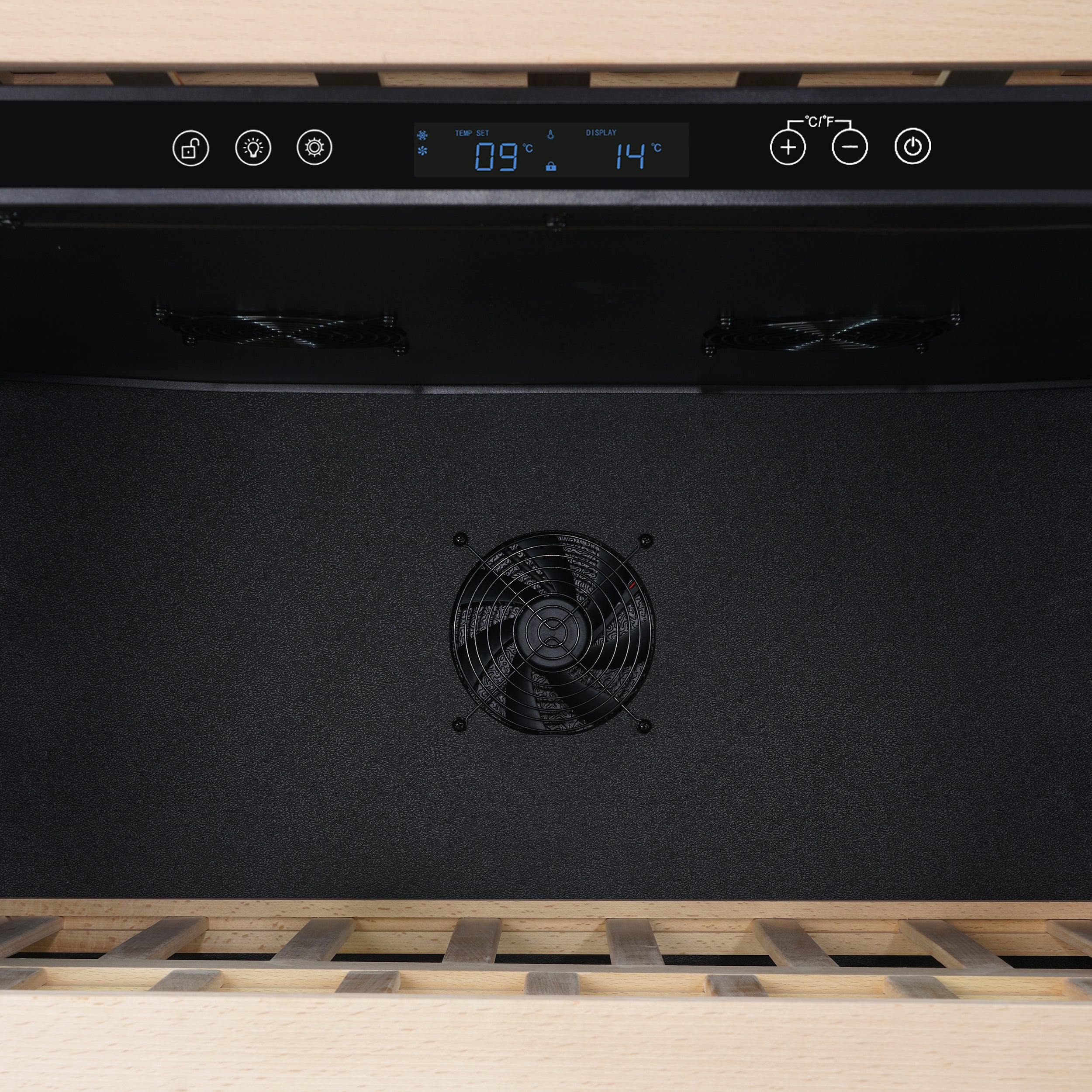 Forno Celano 30-Inch Triple Zone Wine and Beverage Cooler, 21.3 cu.ft, Stainless Steel - Image 11