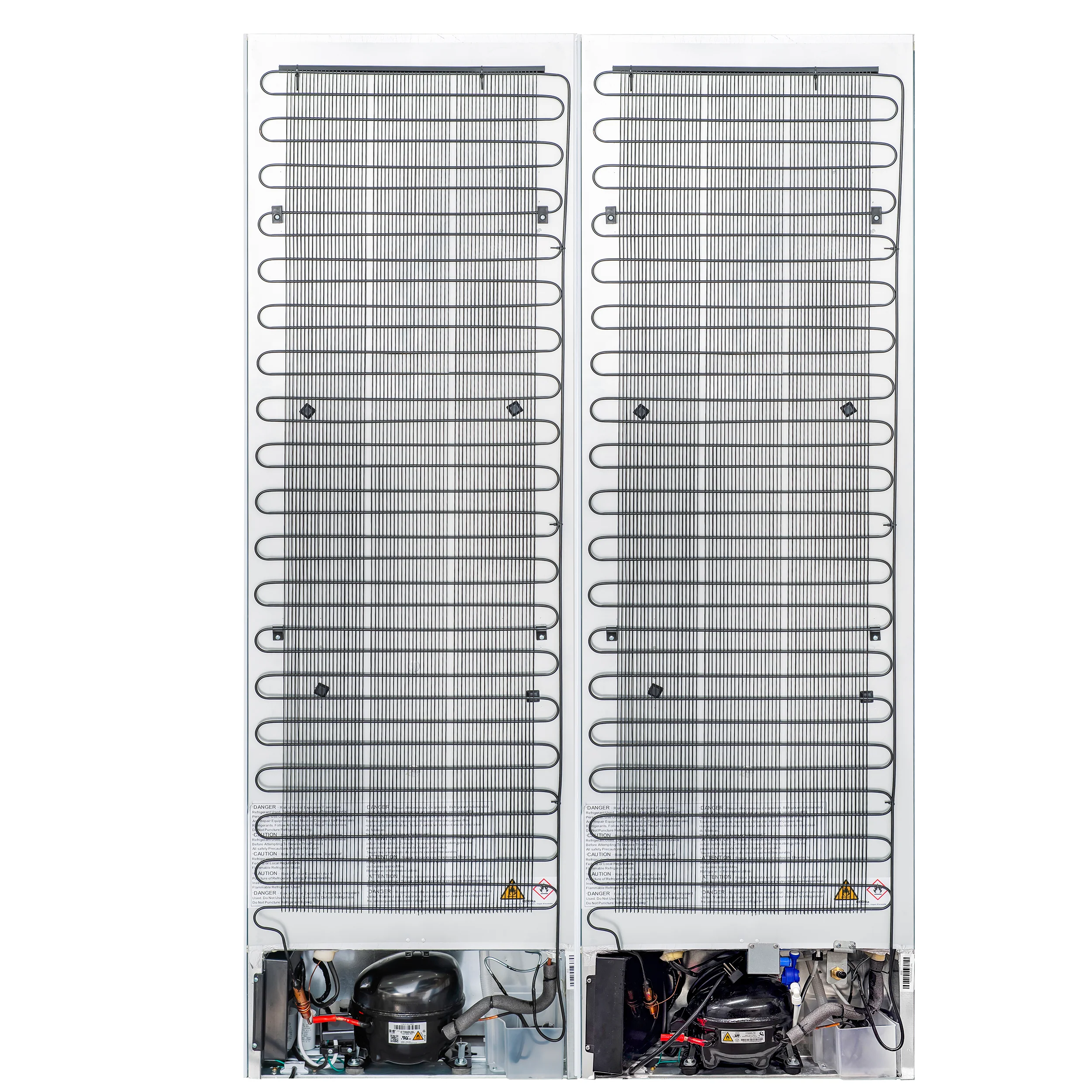 Rivestito 42 Inch Panel Ready Double Bottom Freezer, 16.9 cu. ft., Ice Maker, Total No Frost, Fast Cool & Fast Freeze - Image 11