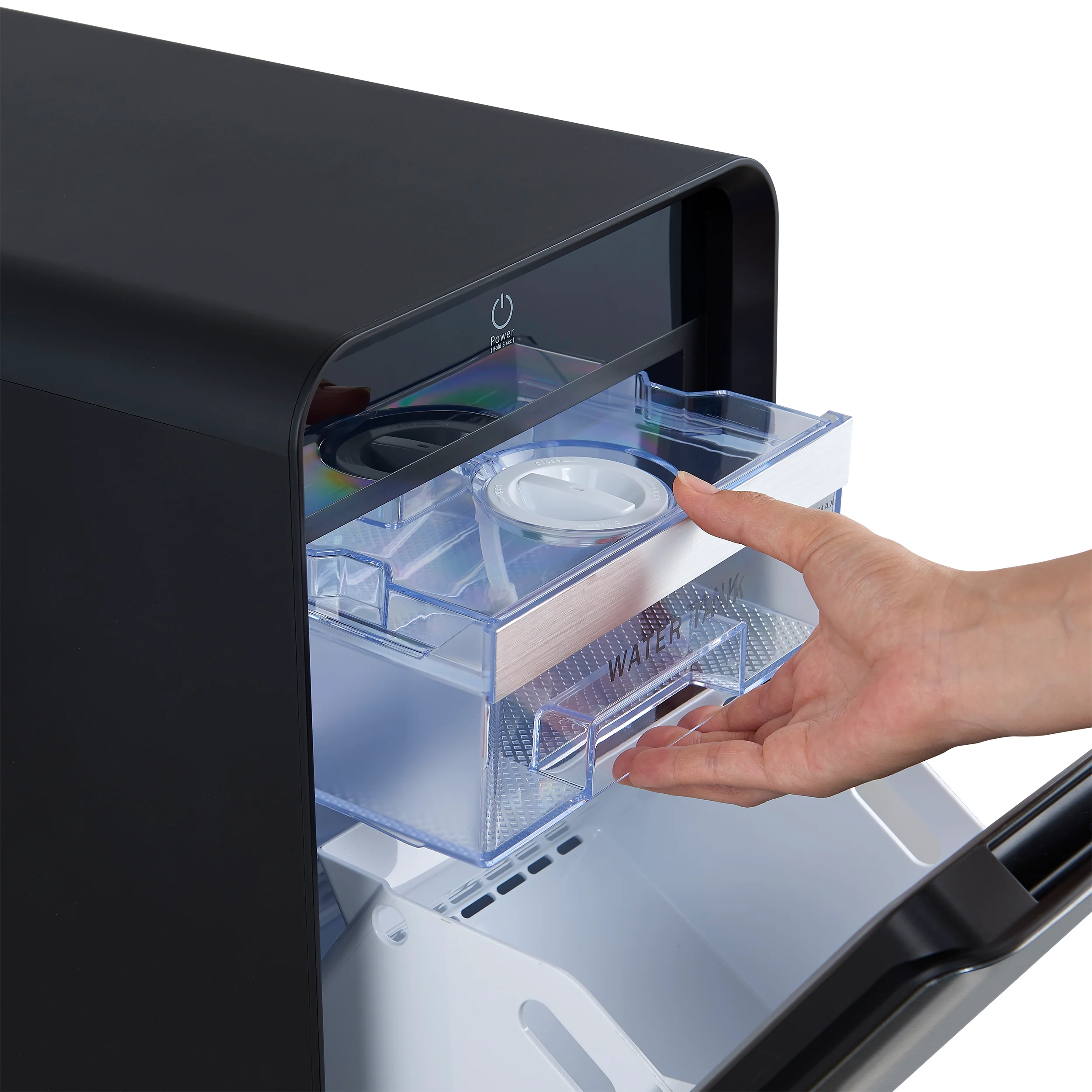 Sferico 11-in Ice Maker, black, 32 clear 2-in slow-melting spheres daily, stores more than 10 balls - Image 7