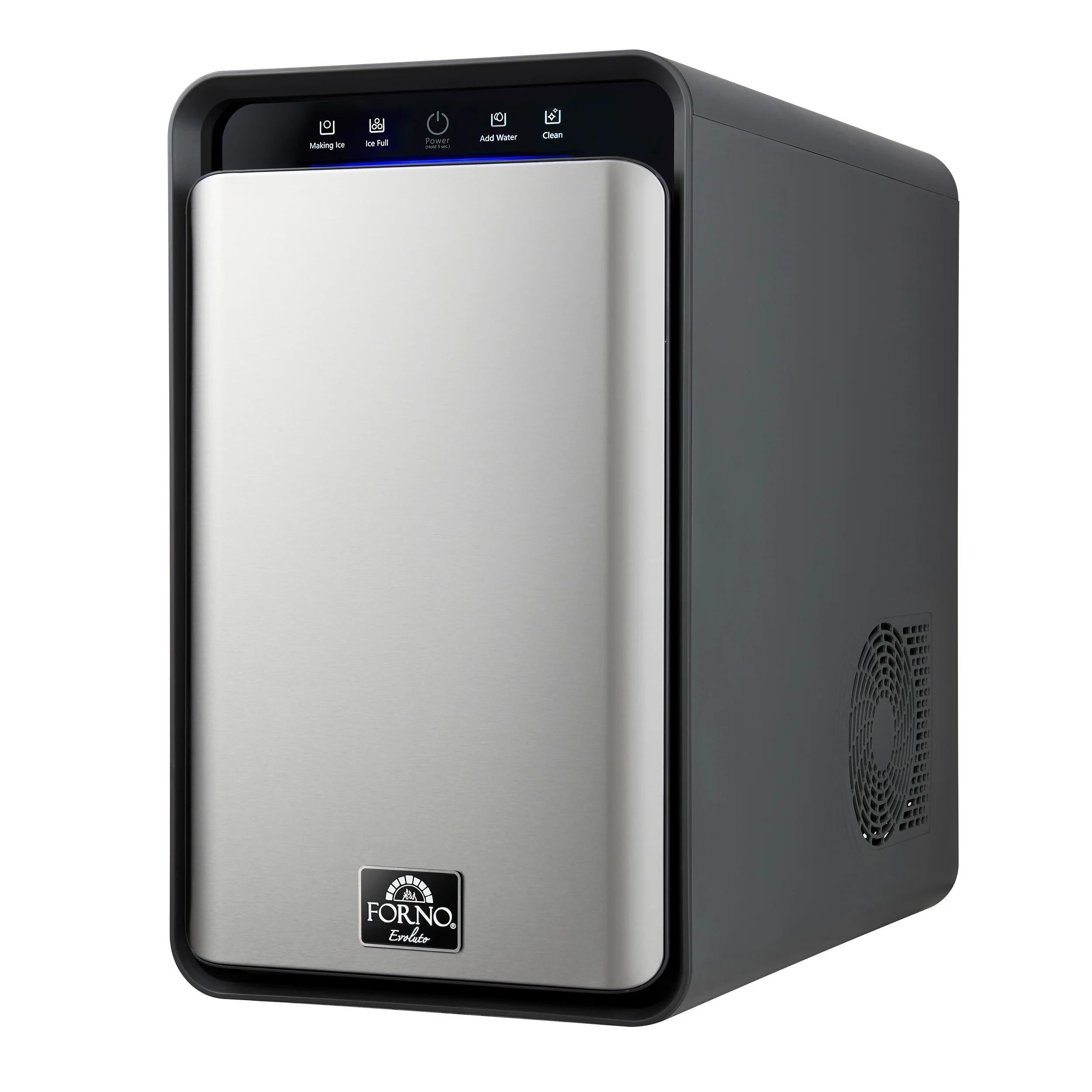 Sferico 11-in Ice Maker, Silver, 32 clear 2-in slow-melting spheres daily, stores more than 10 balls - Image 2